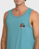Bubble Fade Tank  - Aqua Blue sold by Quiksilver