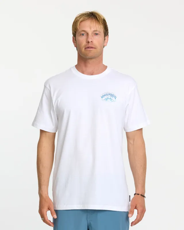 A Frame Arch T-Shirt - White sold by Quiksilver