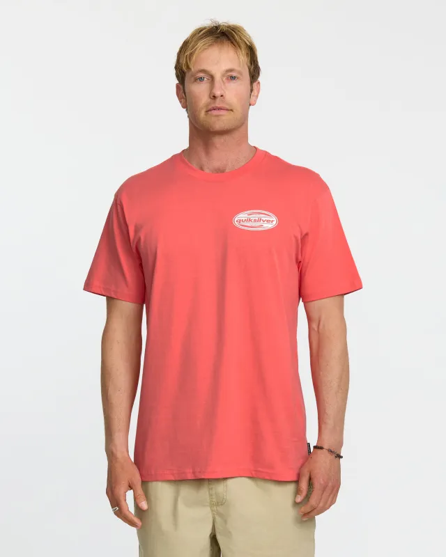 2000S Boarding T-Shirt - Coral sold by Quiksilver