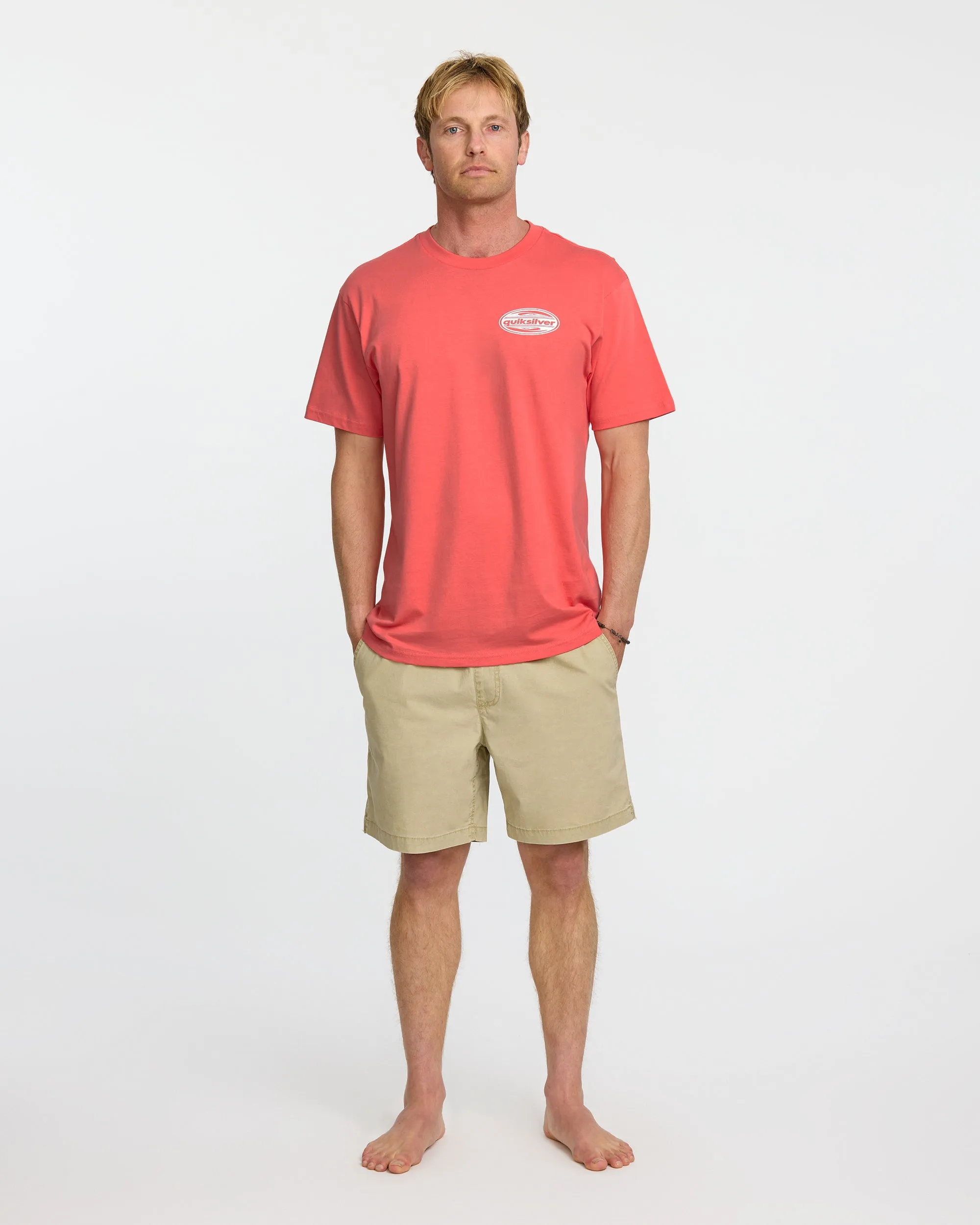 2000S Boarding T-Shirt - Coral sold by Quiksilver product image thumbnail 3