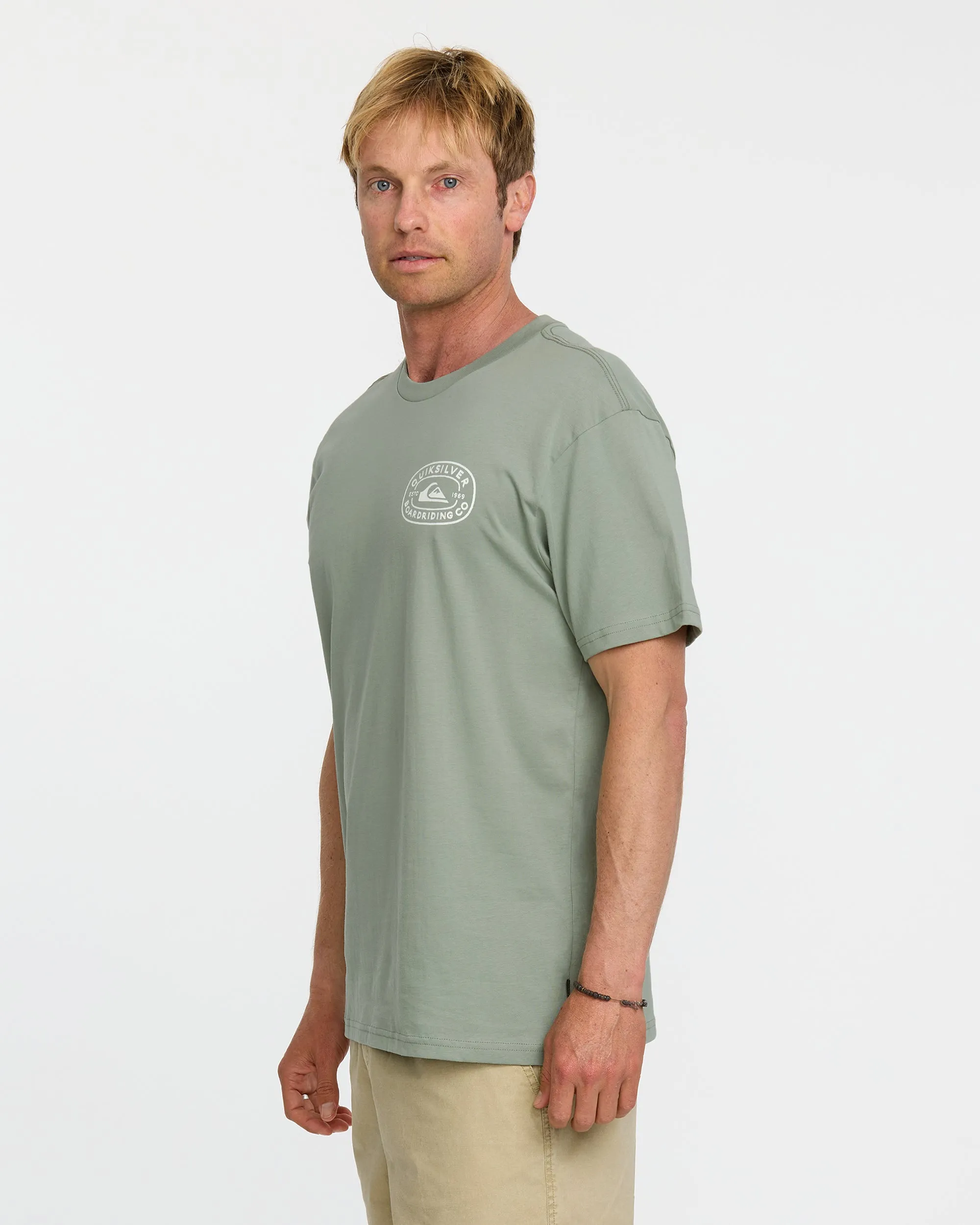 Western Lock T-Shirt - Herb sold by Quiksilver product image thumbnail 4