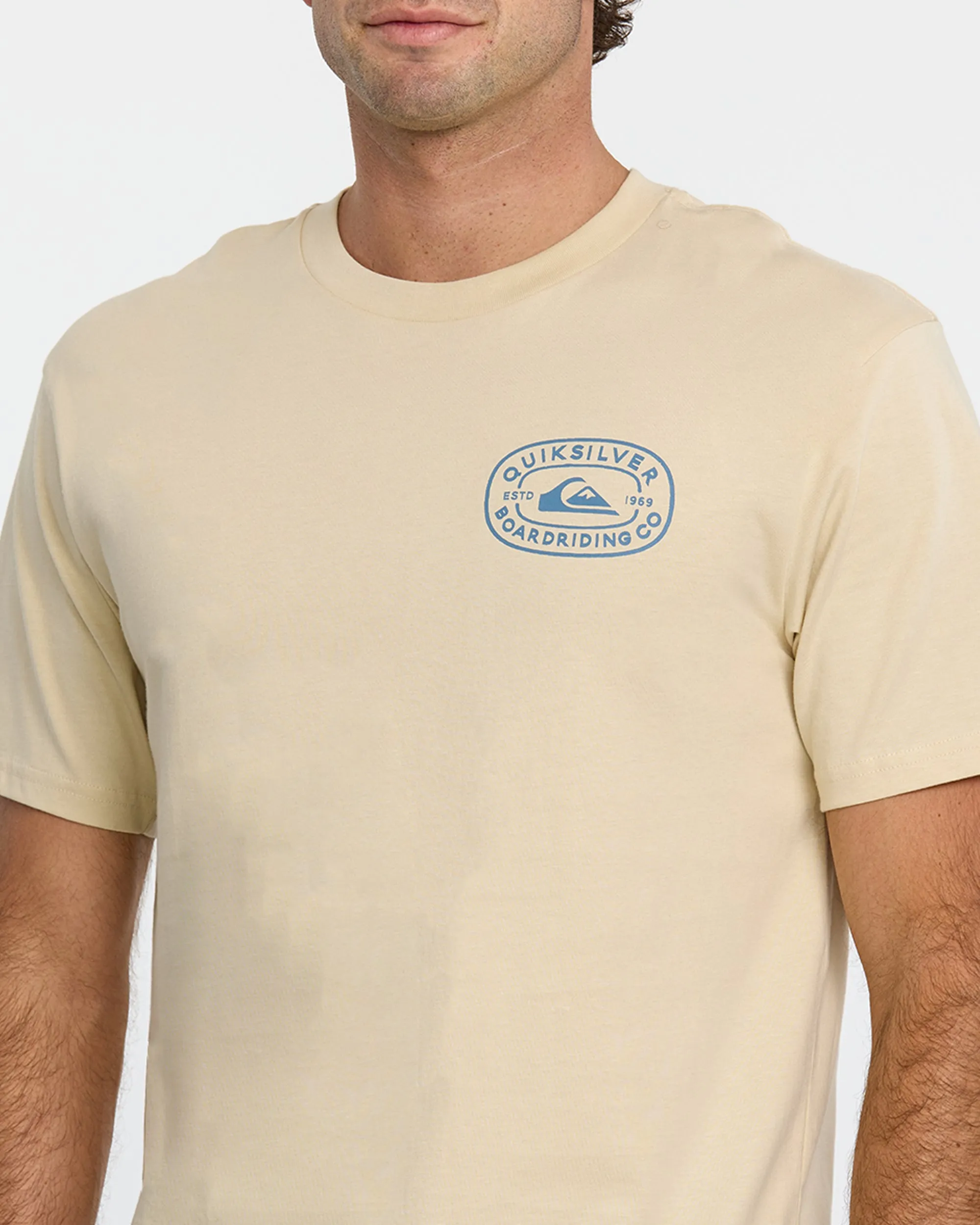 Western Lock T-Shirt - Fog sold by Quiksilver product image thumbnail 5