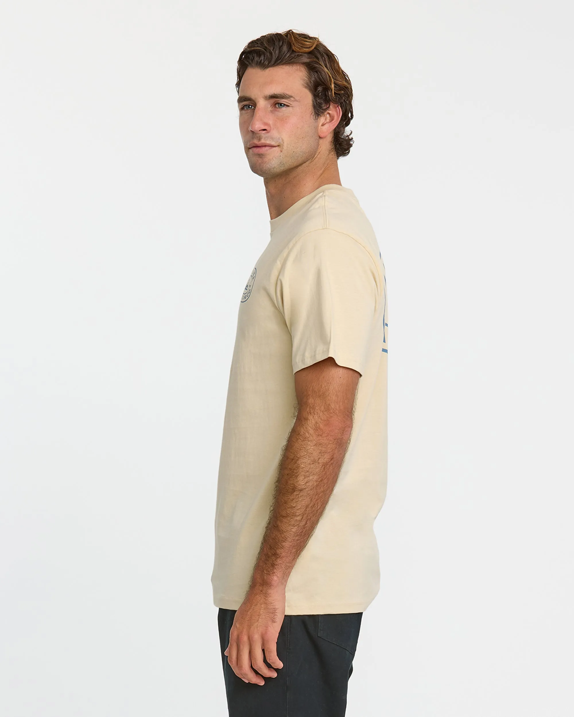 Western Lock T-Shirt - Fog sold by Quiksilver product image thumbnail 4