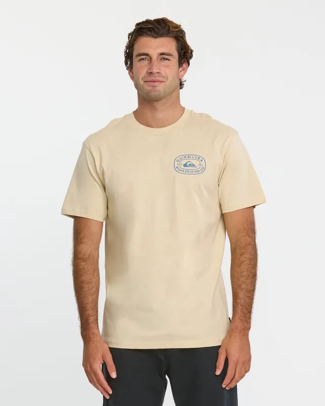 Western Lock T-Shirt - Fog sold by Quiksilver