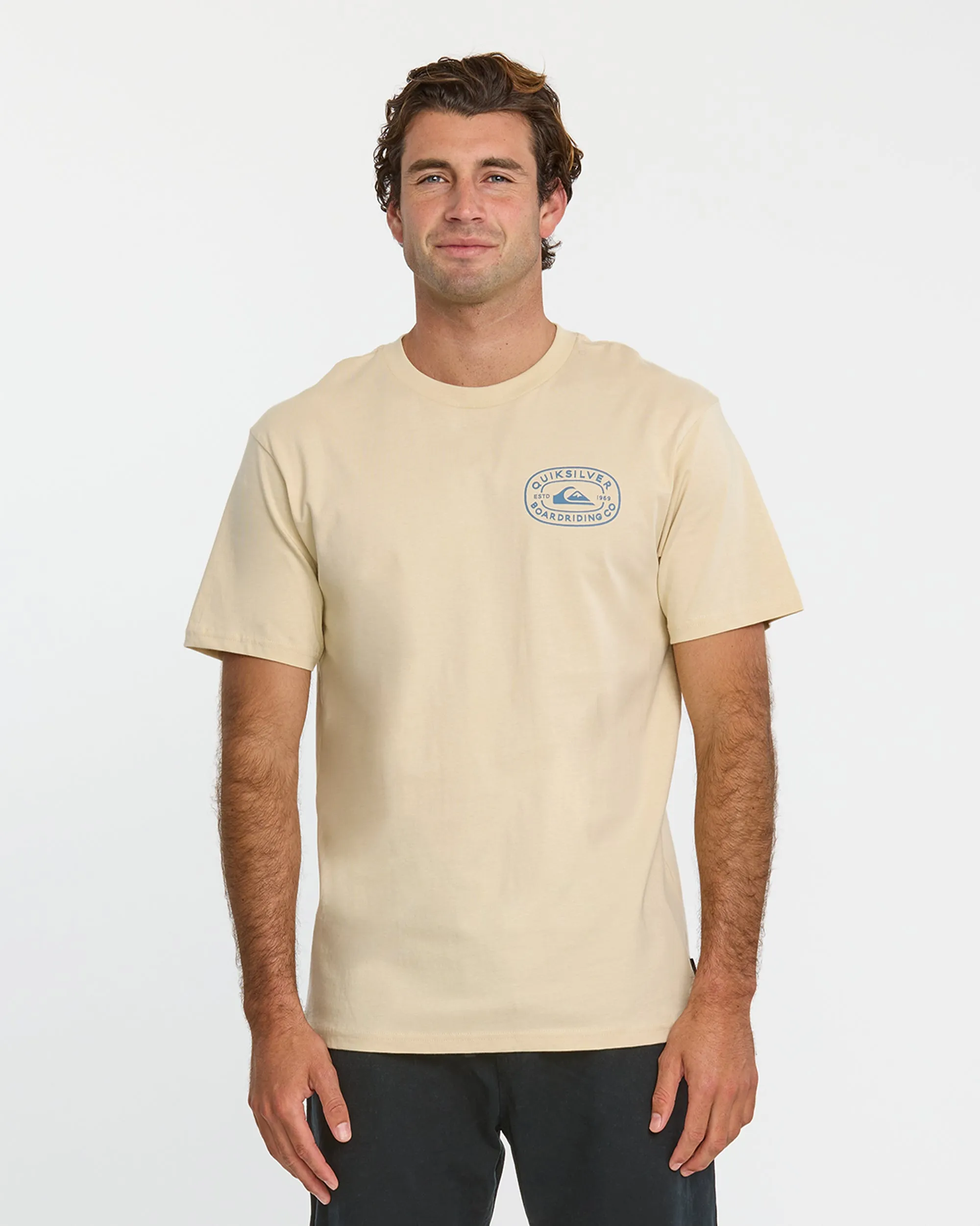 Western Lock T-Shirt - Fog sold by Quiksilver