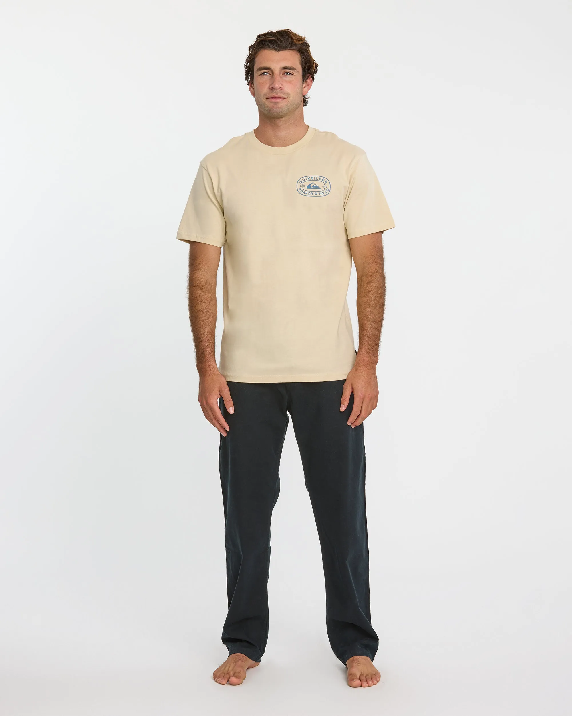 Western Lock T-Shirt - Fog sold by Quiksilver product image thumbnail 3