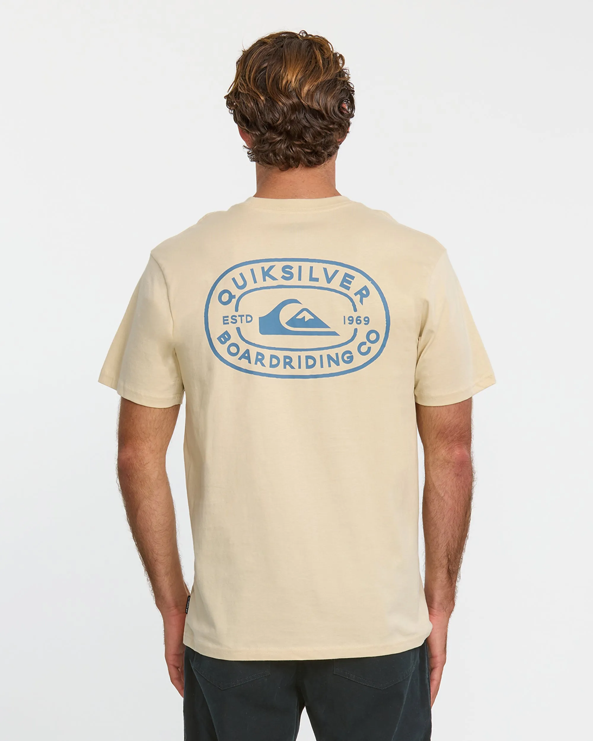 Western Lock T-Shirt - Fog sold by Quiksilver product image thumbnail 2