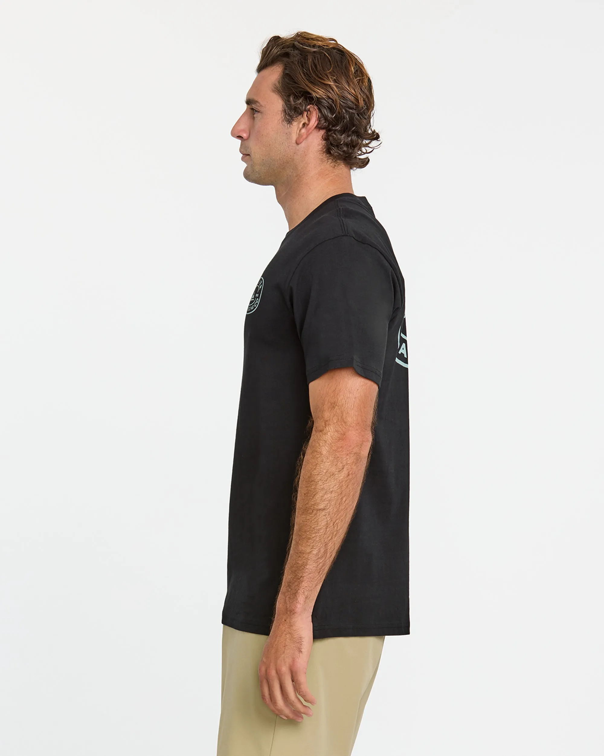 Western Lock T-Shirt - Black sold by Quiksilver product image thumbnail 4