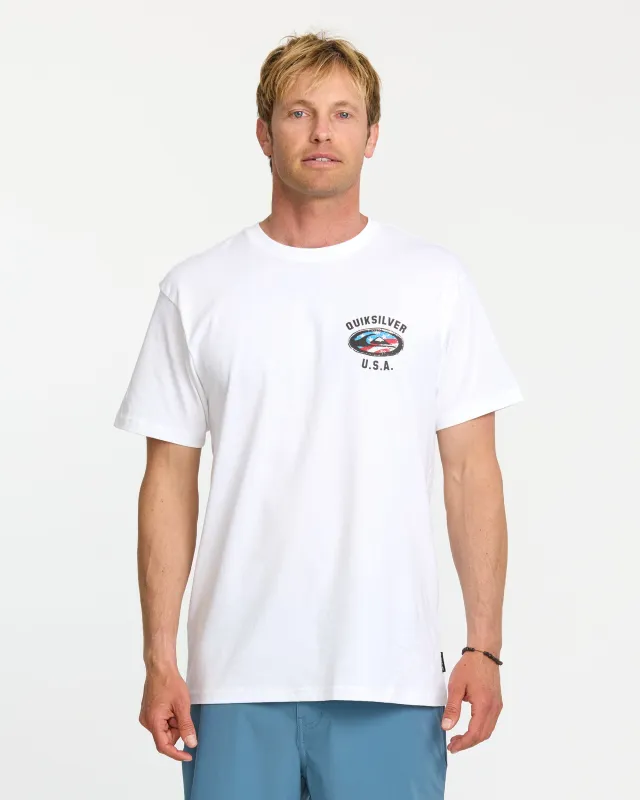Quiki Pride T-Shirt - White sold by Quiksilver