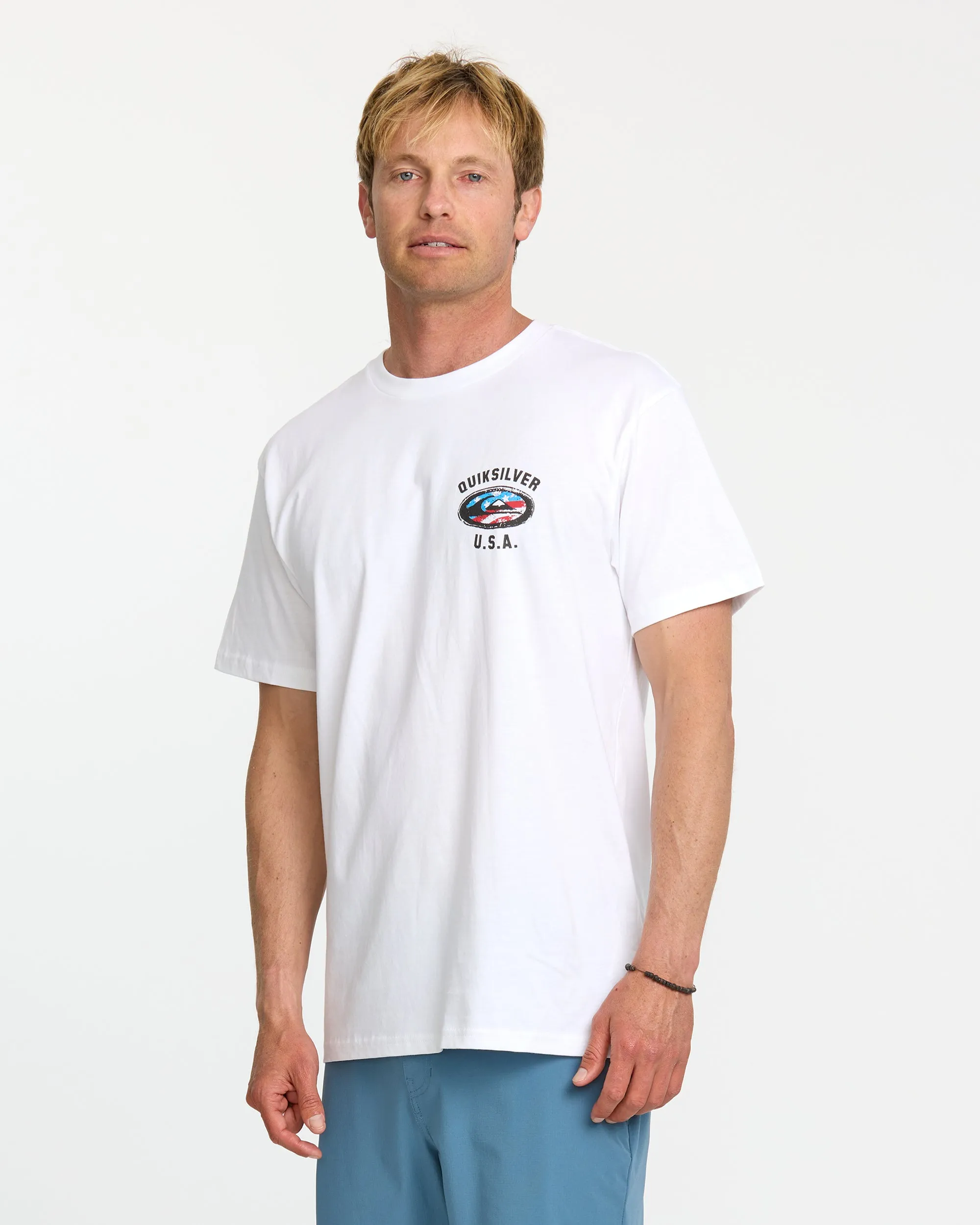 Quiki Pride T-Shirt - White sold by Quiksilver product image thumbnail 4