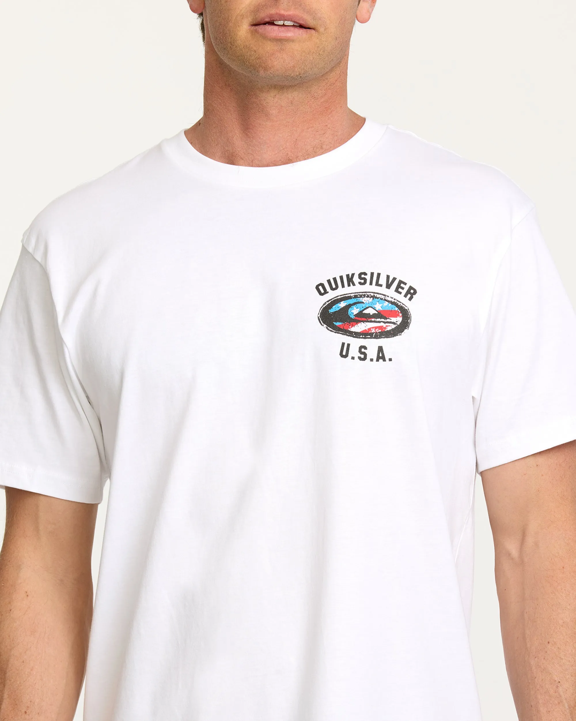 Quiki Pride T-Shirt - White sold by Quiksilver product image thumbnail 5