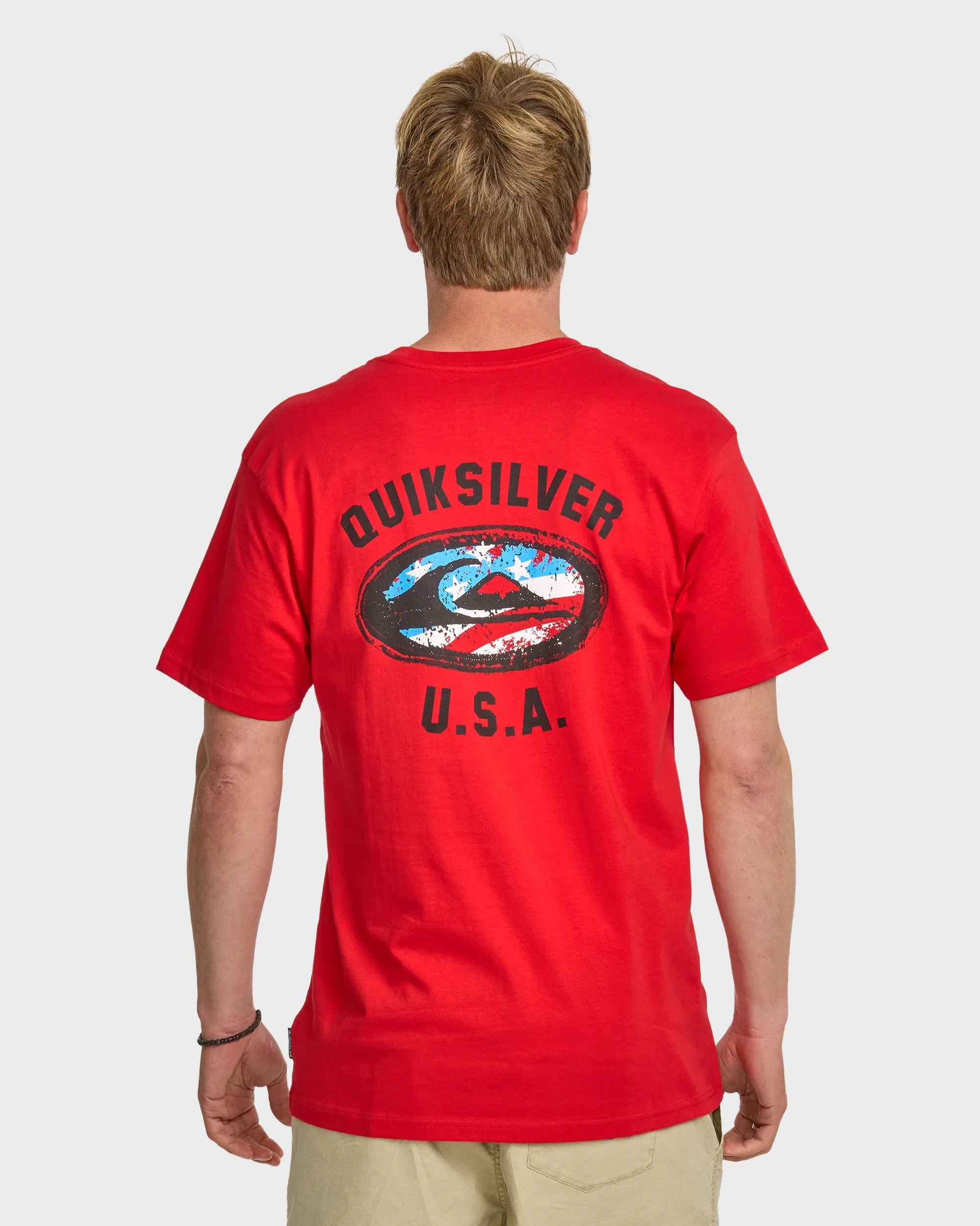 Quiki Pride T-Shirt - High Risk Red sold by Quiksilver product image thumbnail 2
