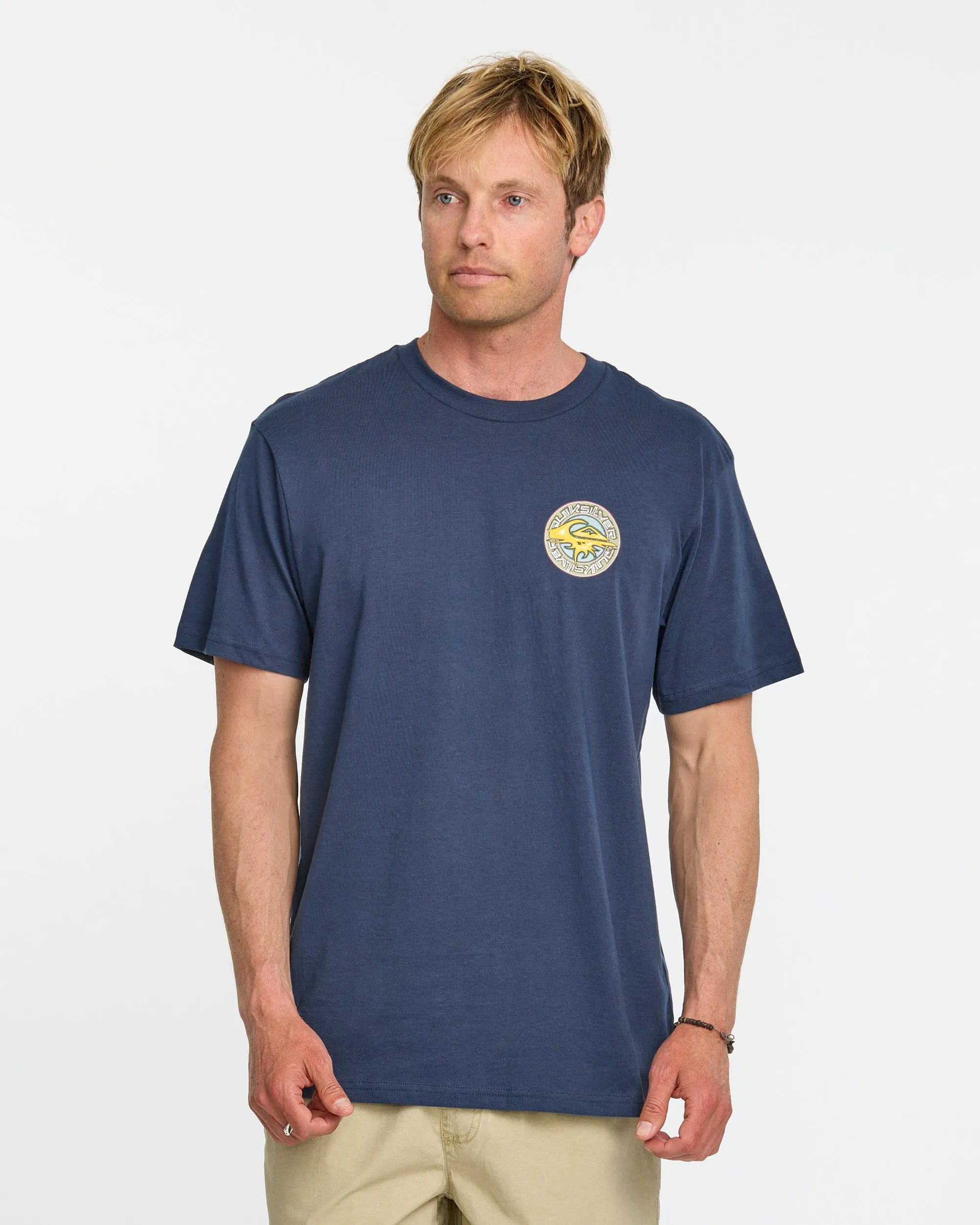 Omni Thorns T-Shirt - Navy sold by Quiksilver