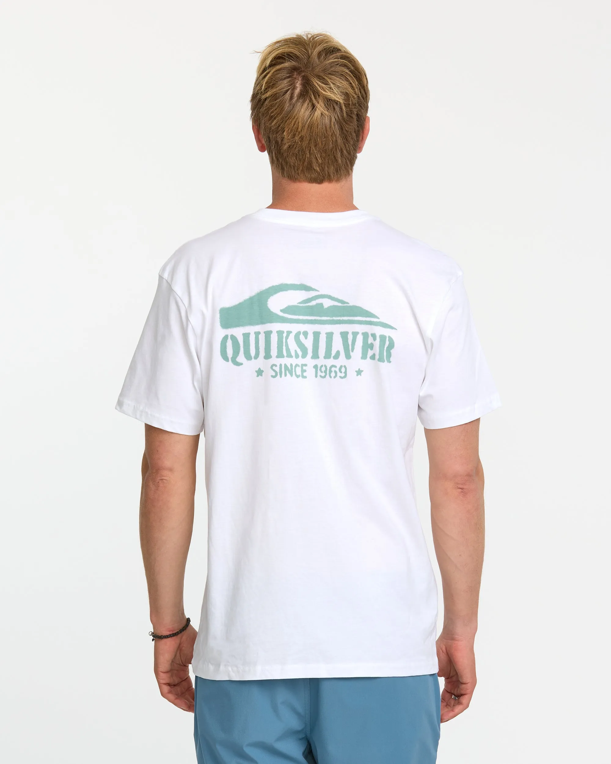 Hunter Spray T-Shirt - White sold by Quiksilver product image thumbnail 2