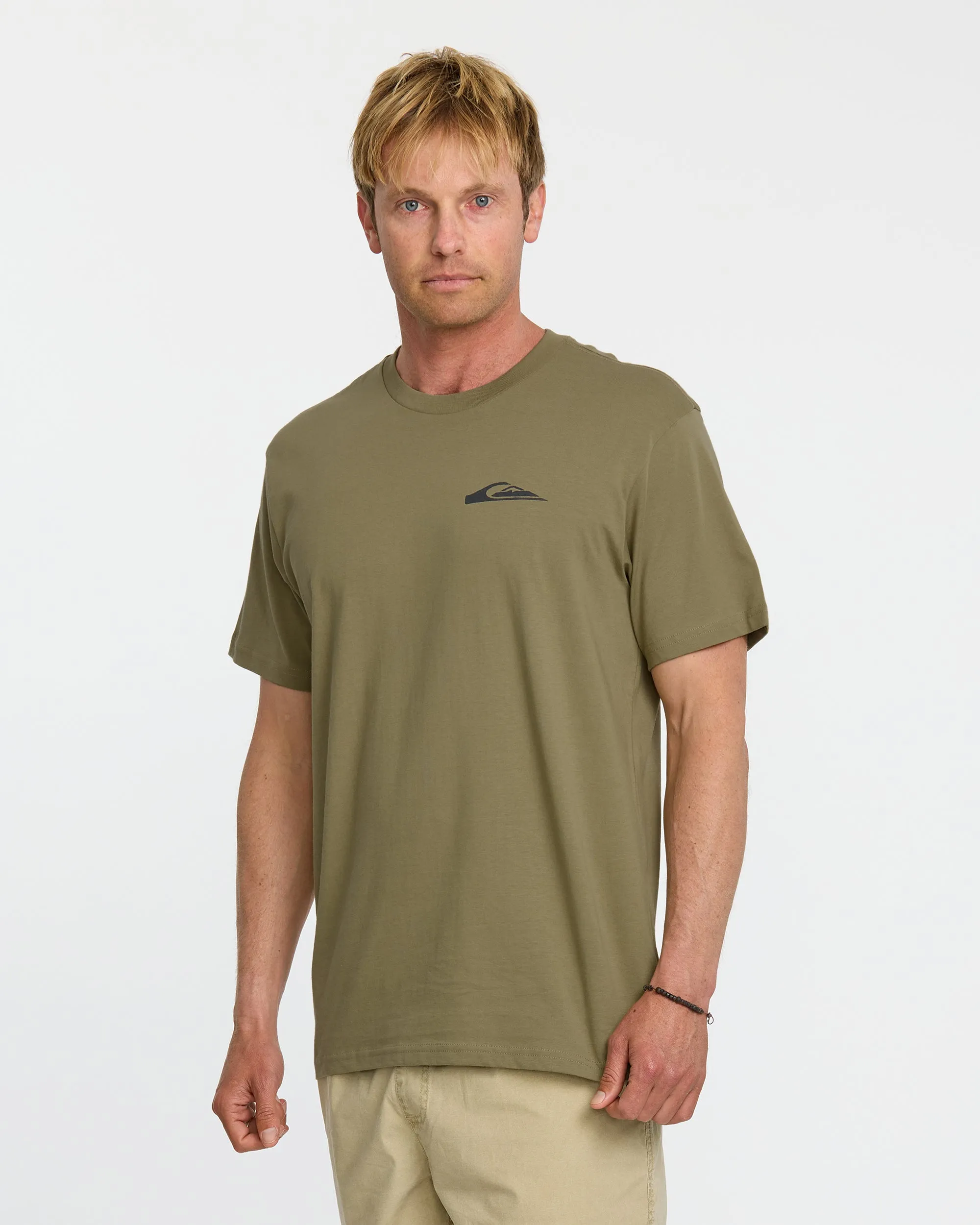 Hunter Spray T-Shirt - Aloe sold by Quiksilver product image thumbnail 4