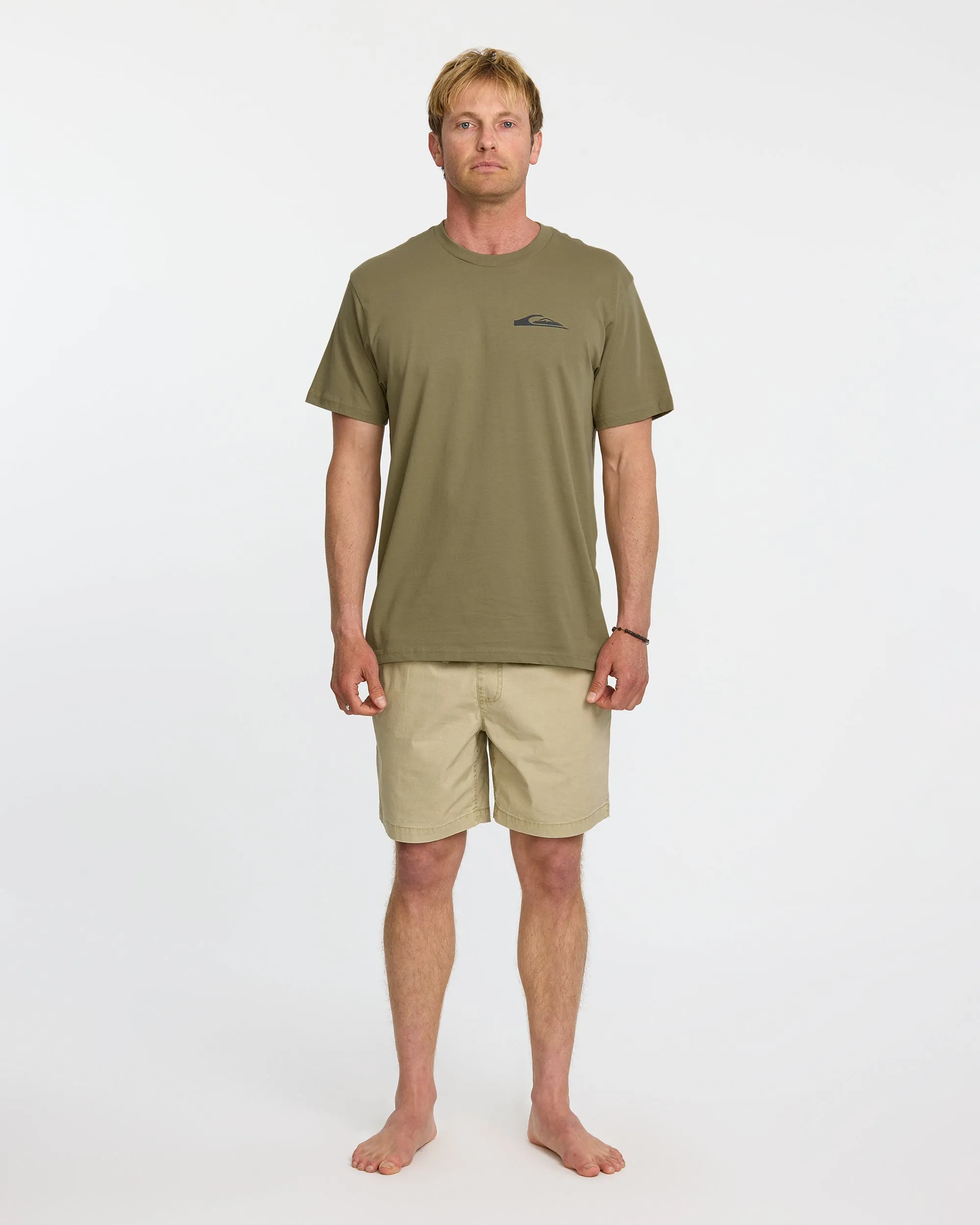 Hunter Spray T-Shirt - Aloe sold by Quiksilver product image thumbnail 3
