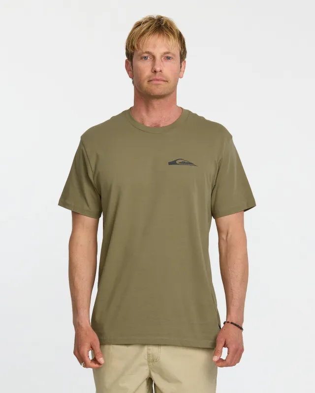 Hunter Spray T-Shirt - Aloe made by Quiksilver