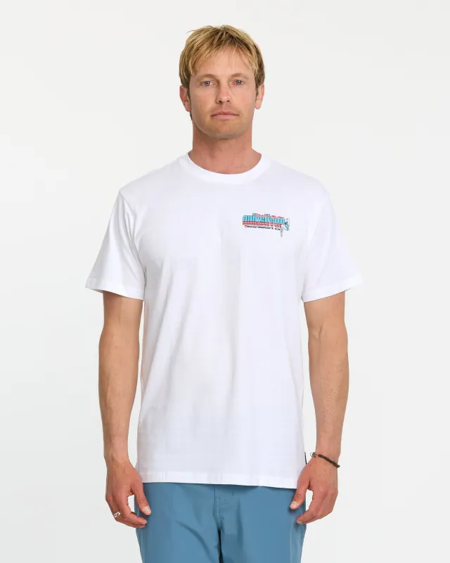 Freedom Pin Up T-Shirt - White sold by Quiksilver