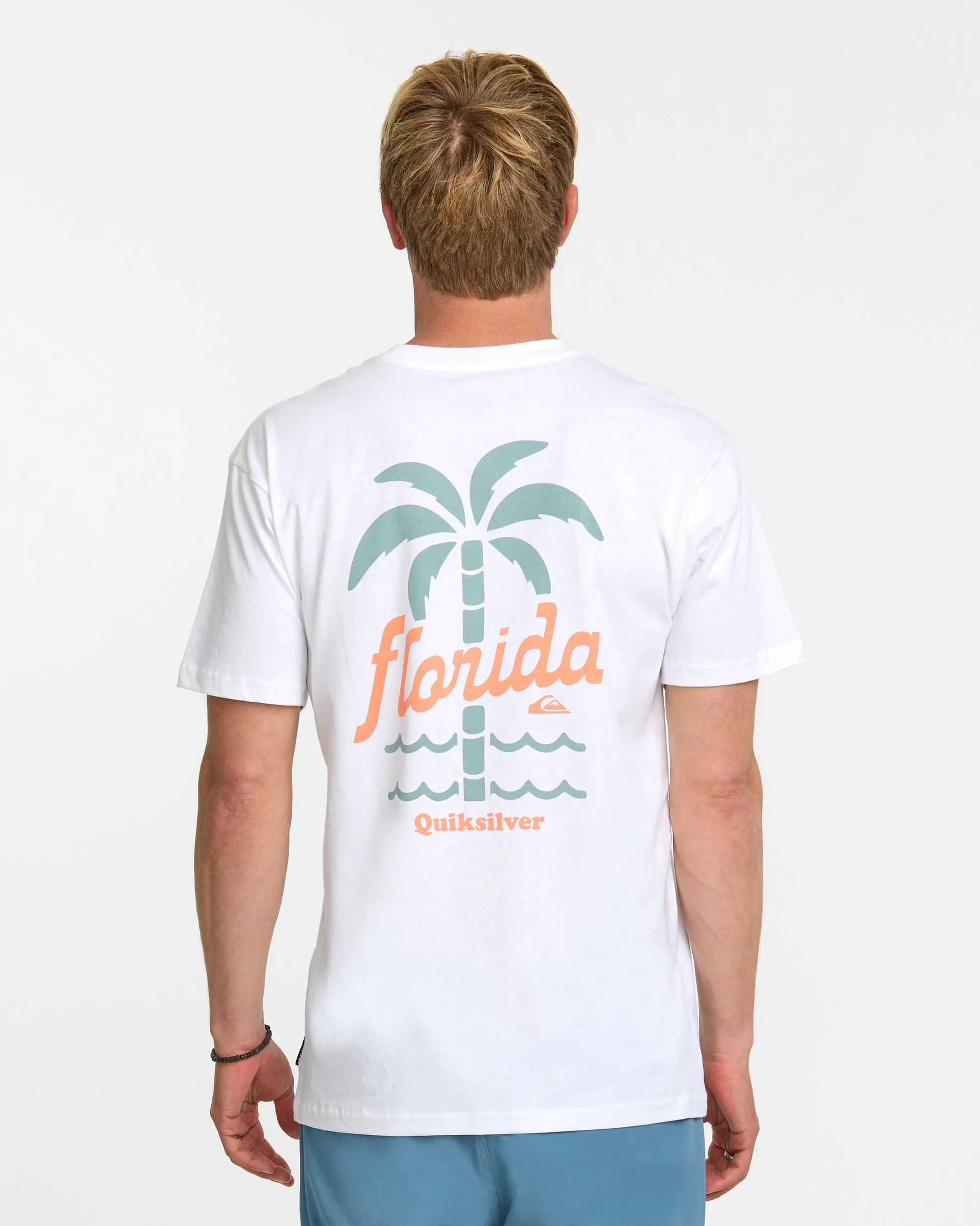 Fl Locked In T-Shirt - White sold by Quiksilver product image thumbnail 2