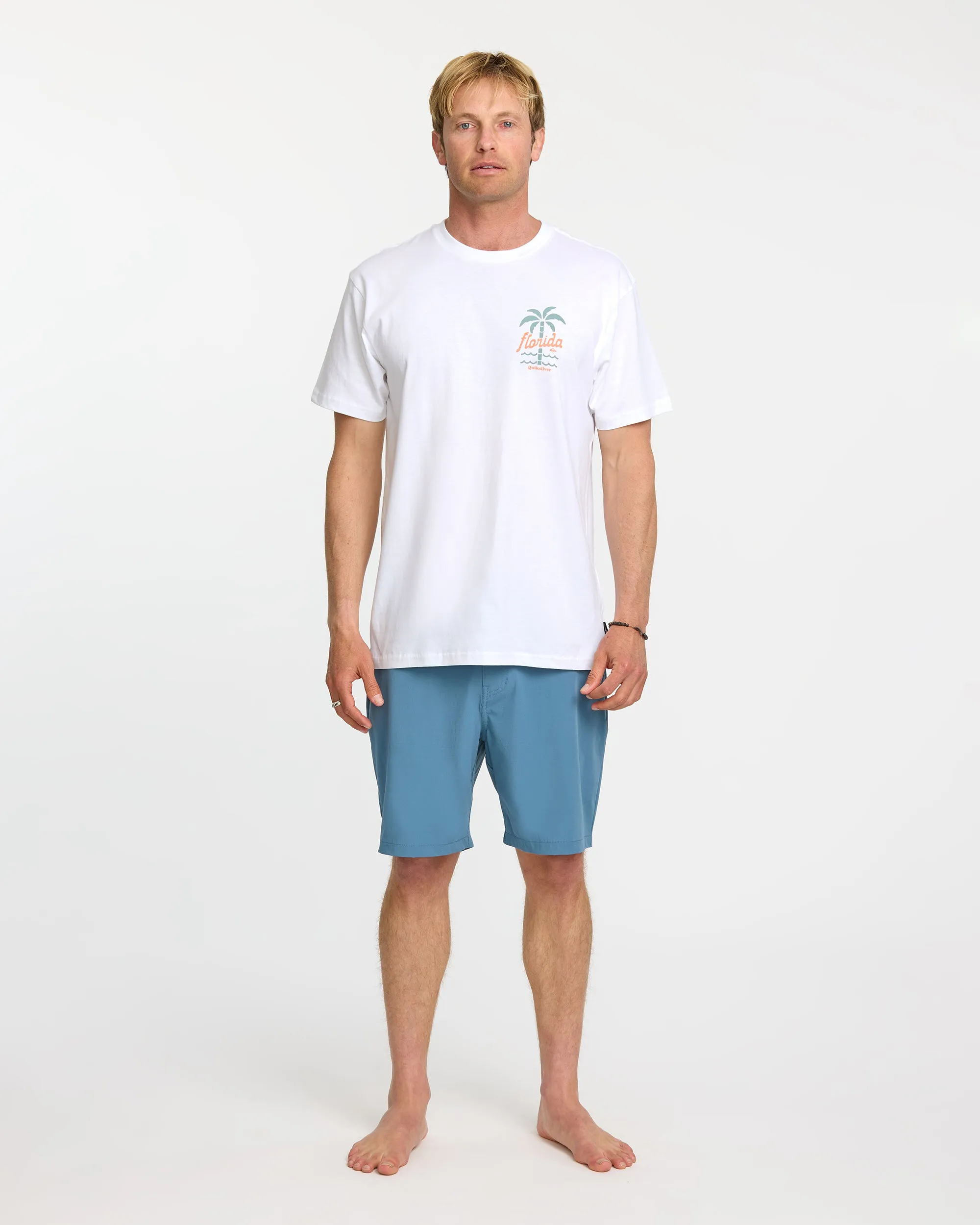 Fl Locked In T-Shirt - White sold by Quiksilver product image thumbnail 3
