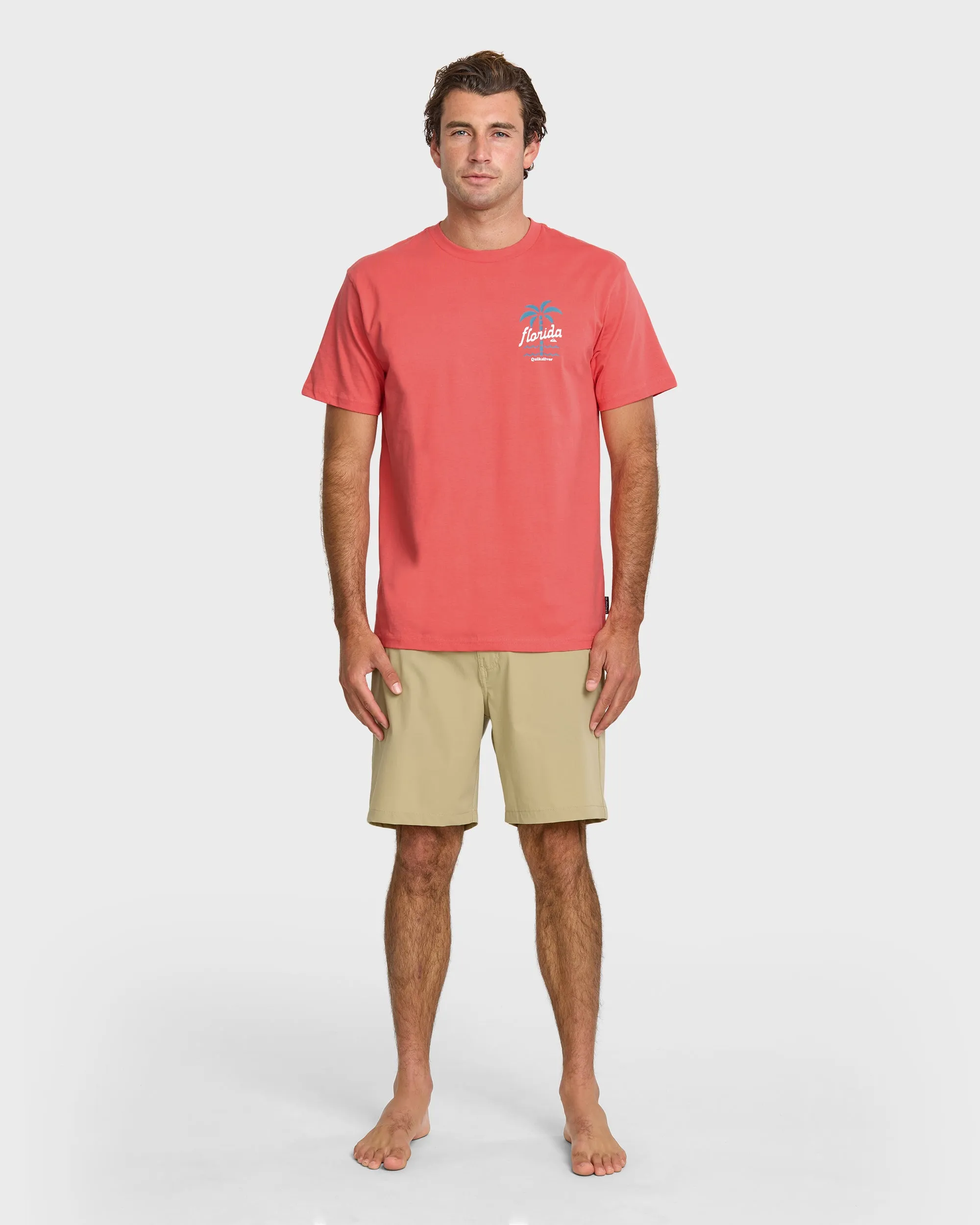 Fl Locked In T-Shirt - Coral sold by Quiksilver product image thumbnail 3