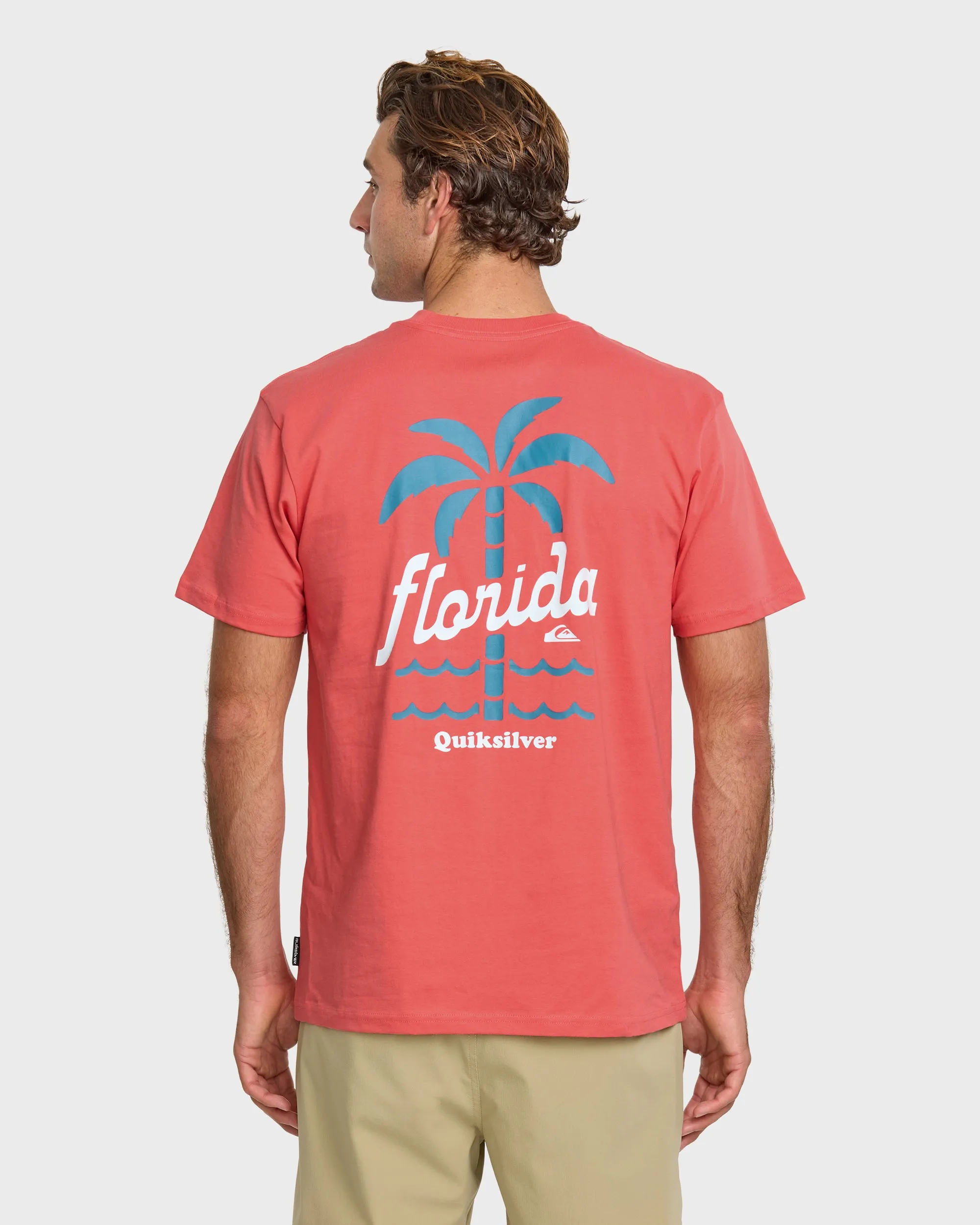 Fl Locked In T-Shirt - Coral sold by Quiksilver product image thumbnail 2