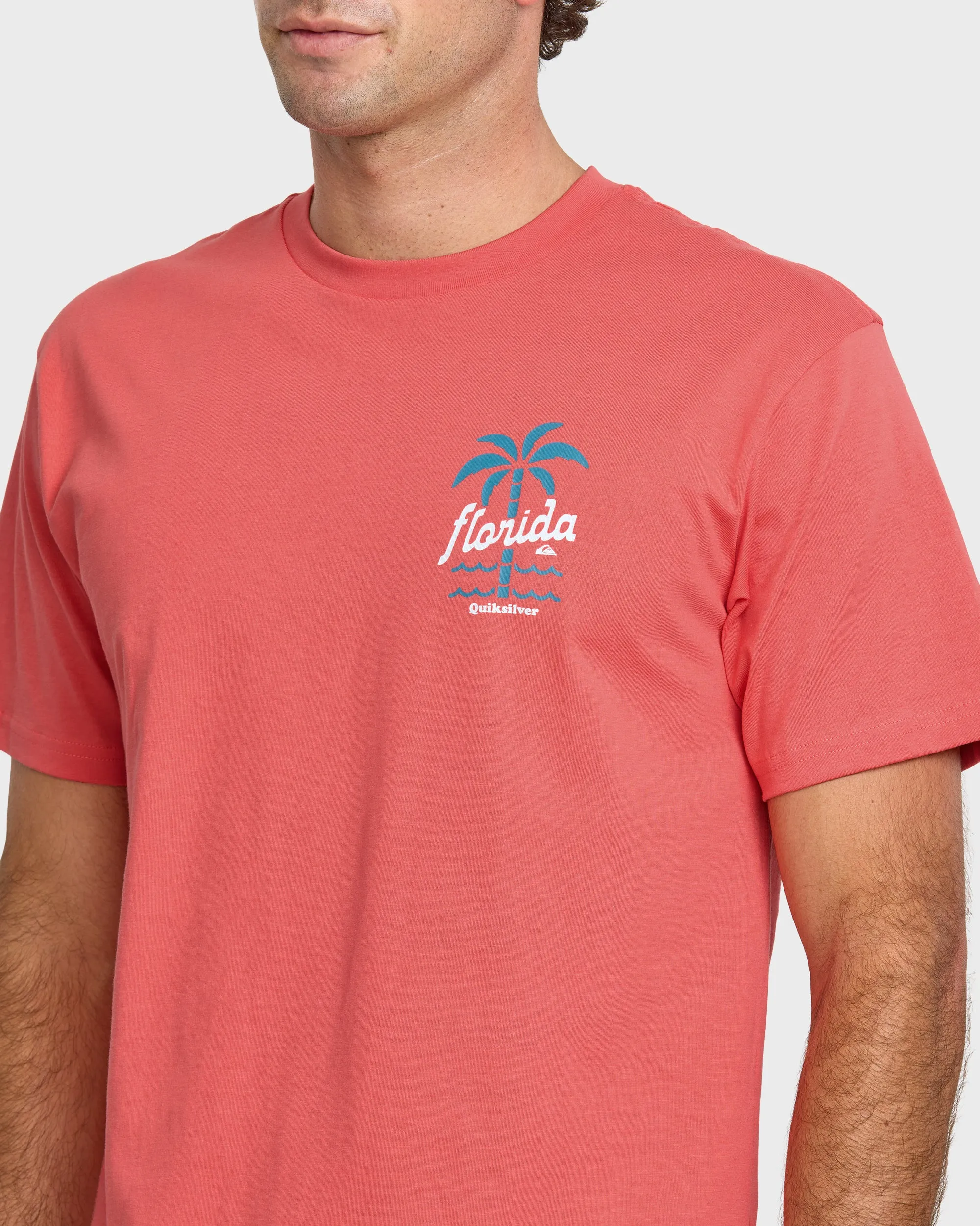 Fl Locked In T-Shirt - Coral sold by Quiksilver product image thumbnail 5