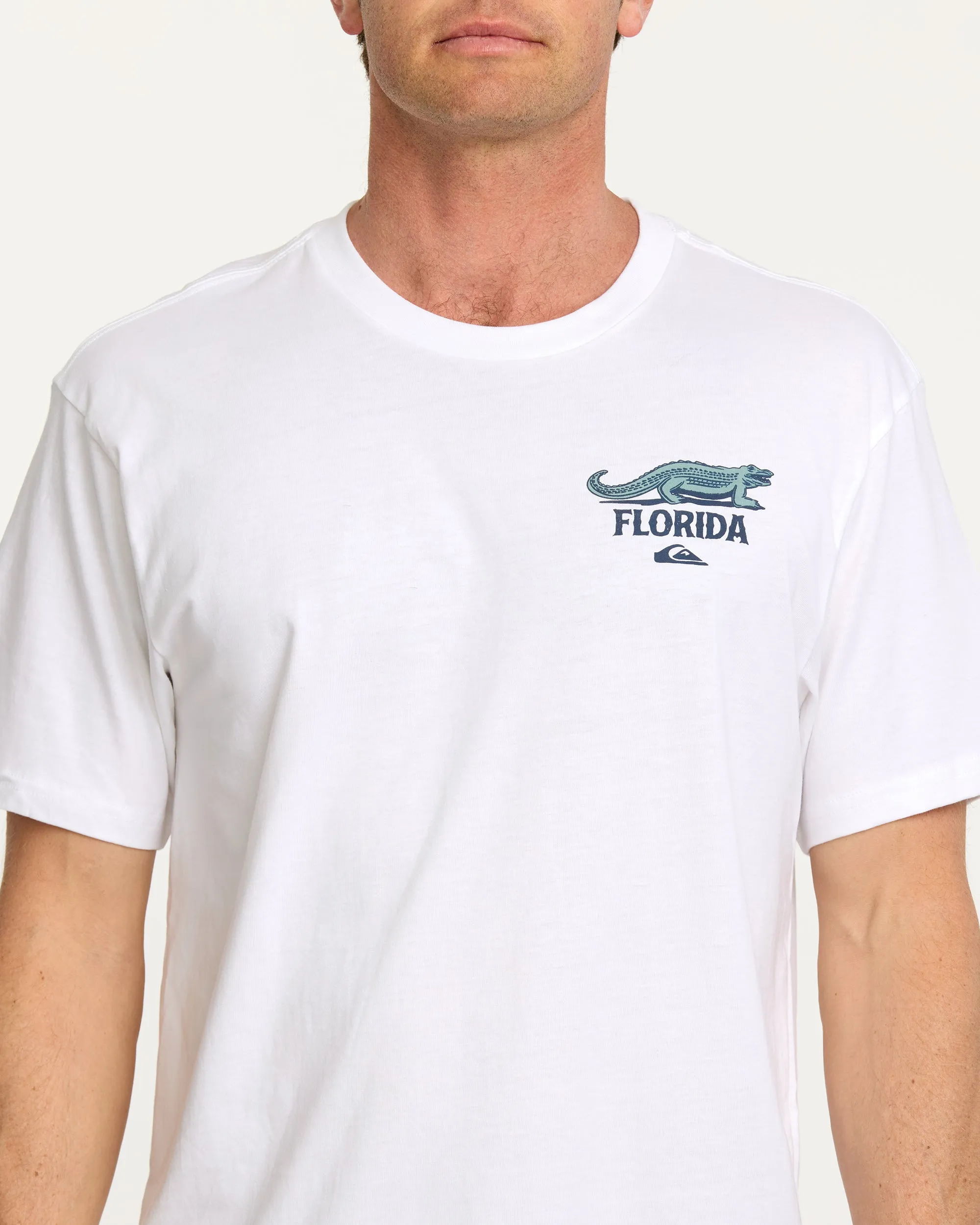 Fl Gator T-Shirt - White sold by Quiksilver product image thumbnail 5