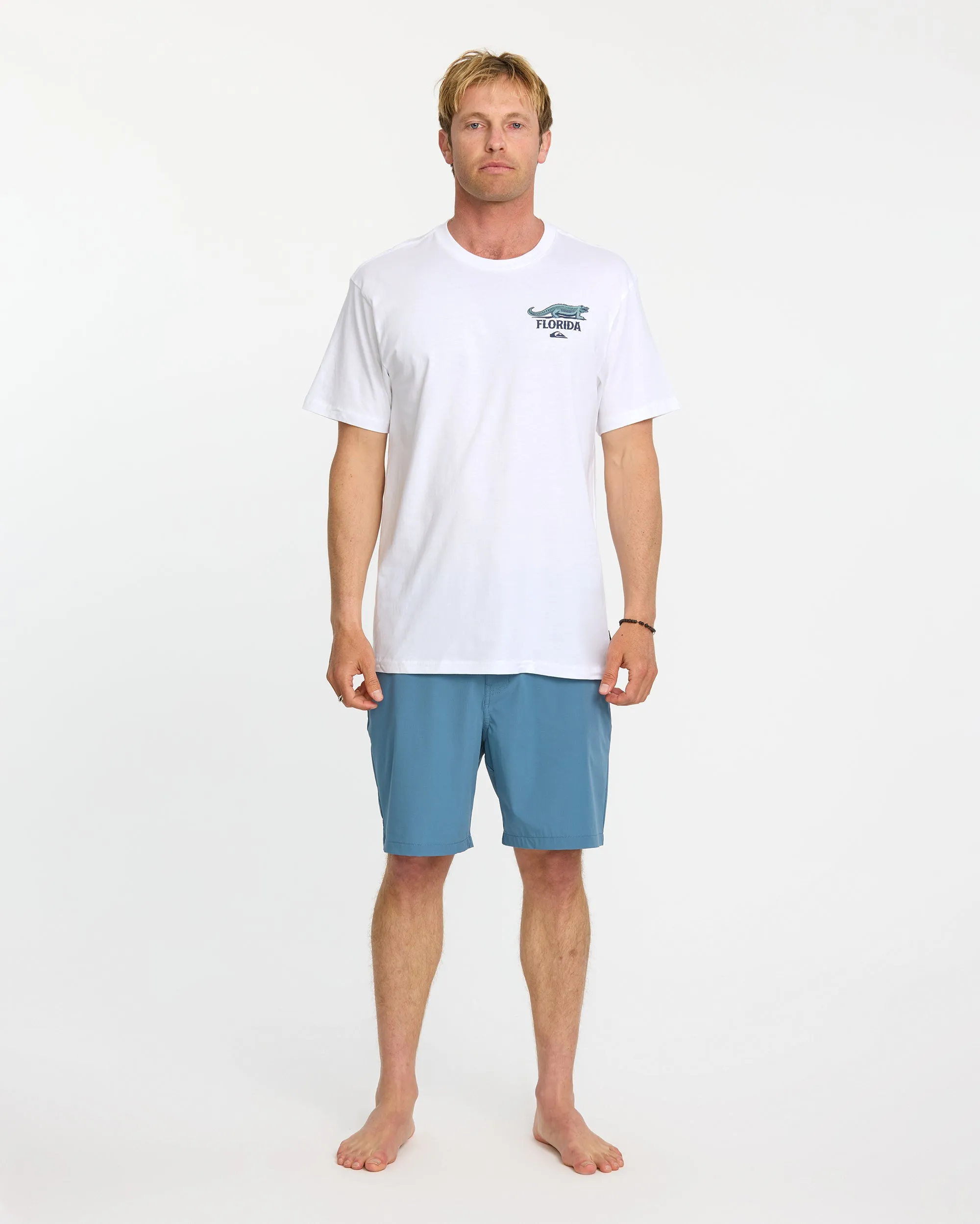 Fl Gator T-Shirt - White sold by Quiksilver product image thumbnail 3