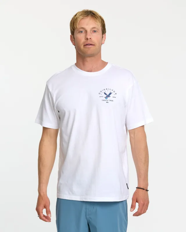 Eagle Usa T-Shirt - White sold by Quiksilver