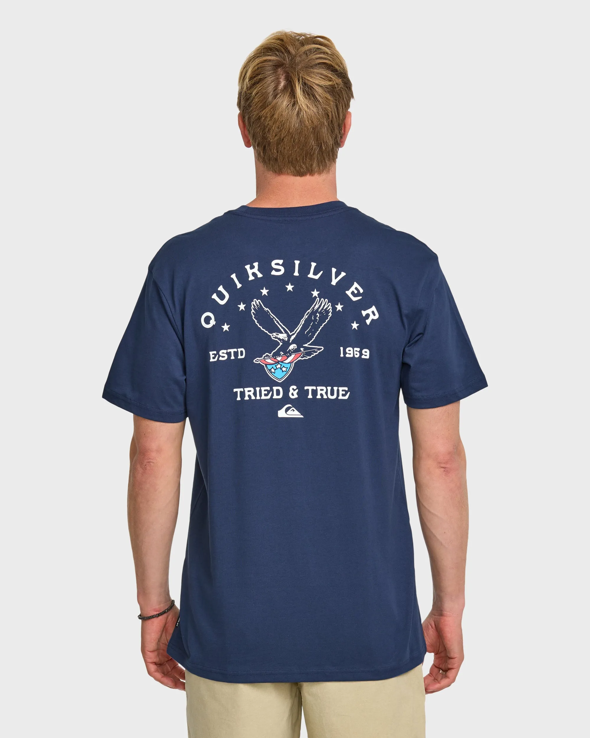 Eagle Usa T-Shirt - Navy sold by Quiksilver product image thumbnail 2