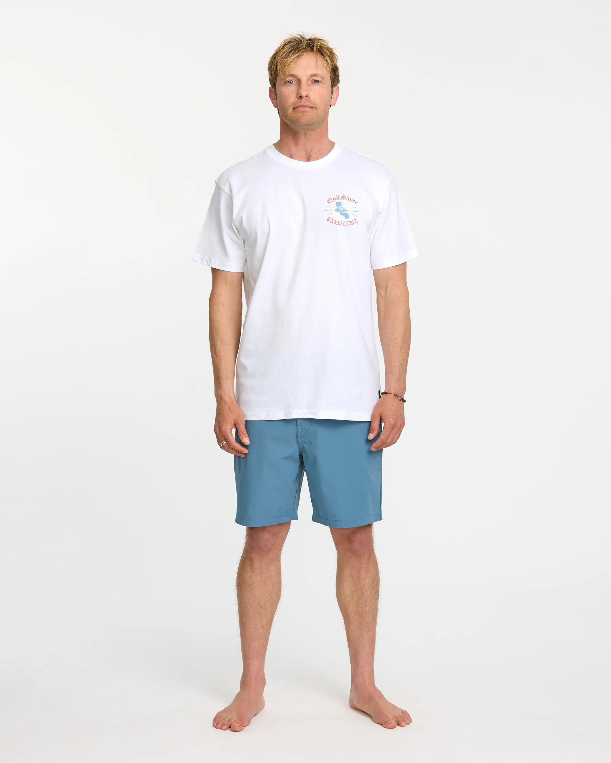 California Raised T-Shirt - White sold by Quiksilver product image thumbnail 3