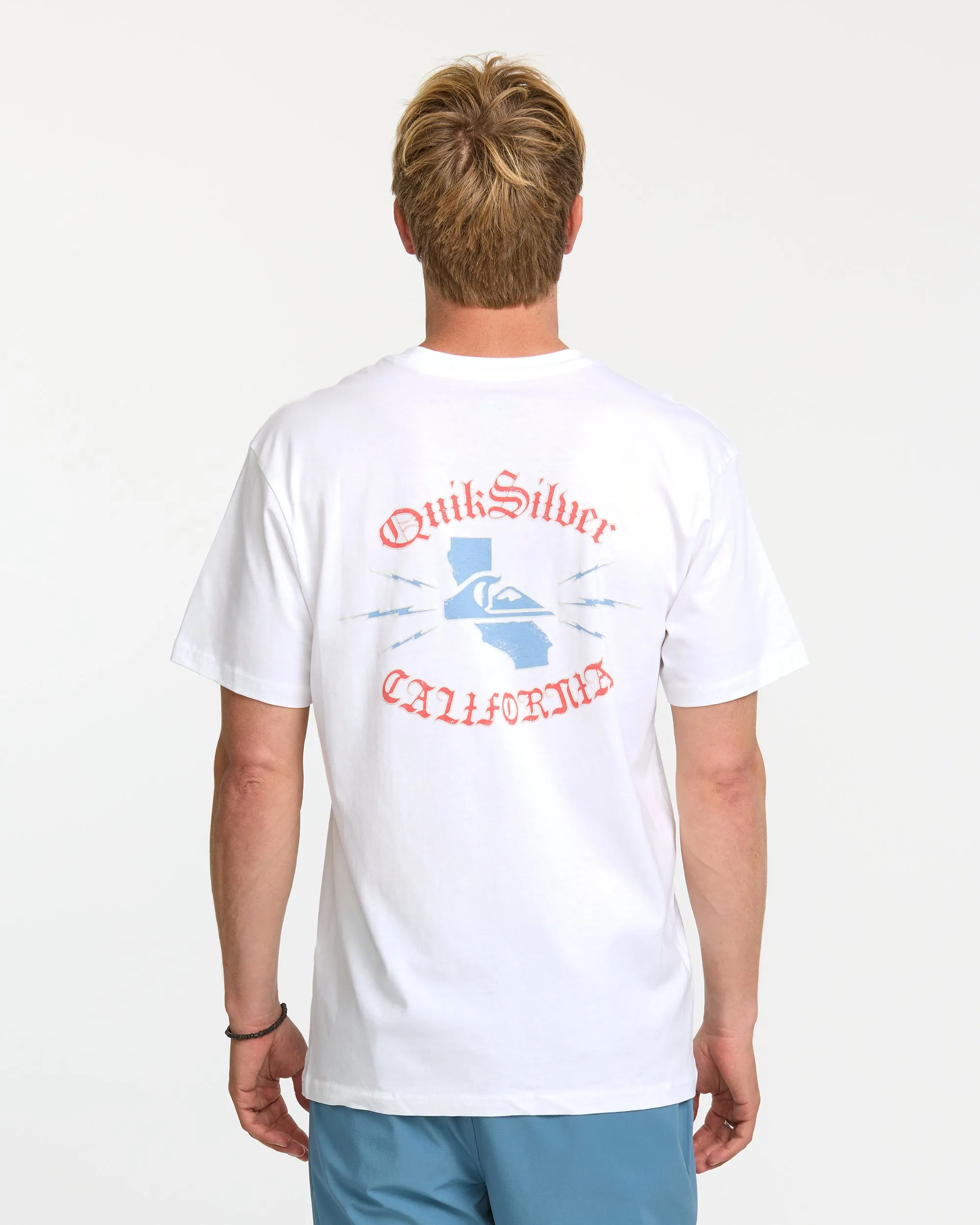 California Raised T-Shirt - White sold by Quiksilver product image thumbnail 2
