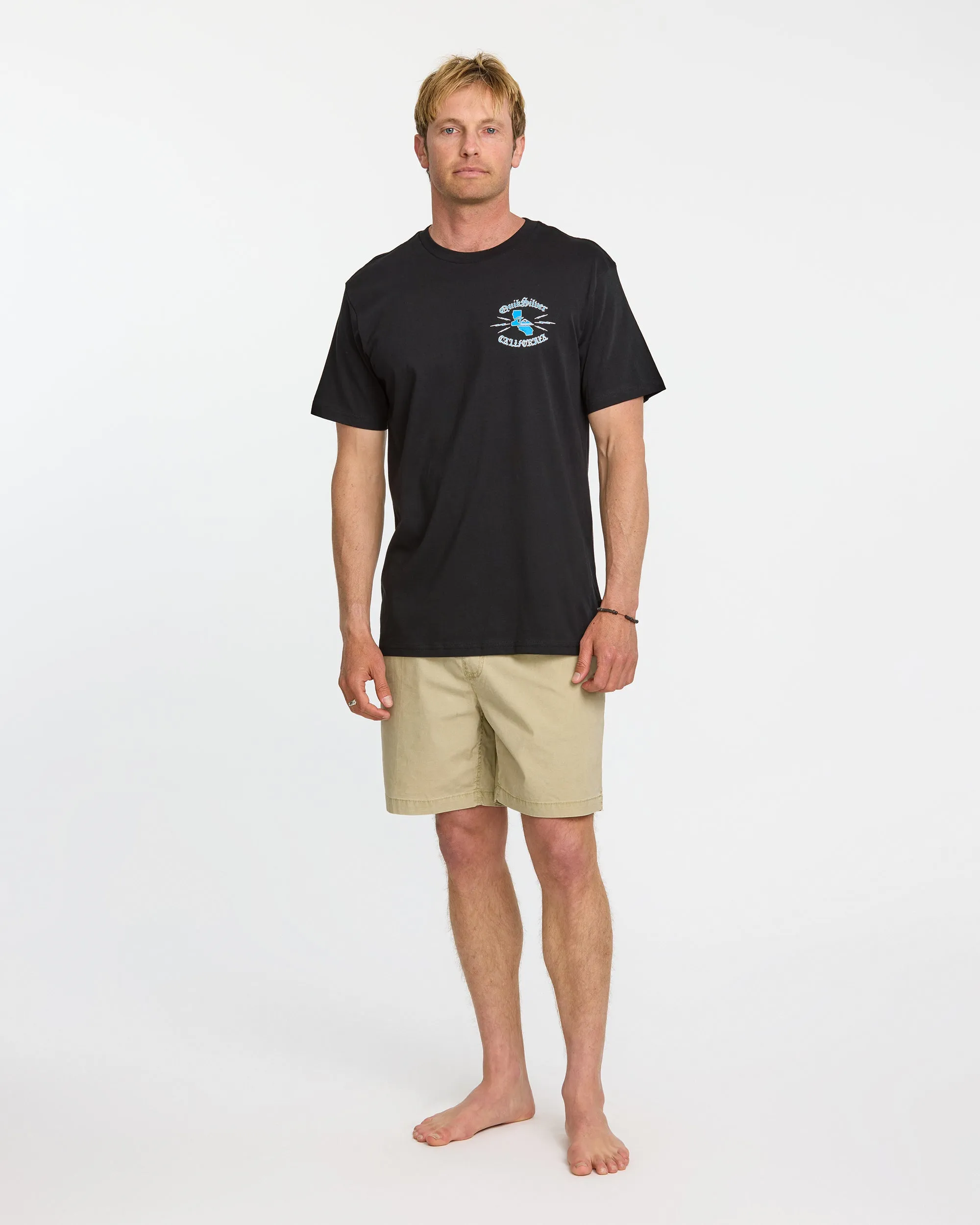 California Raised T-Shirt - Black sold by Quiksilver product image thumbnail 3