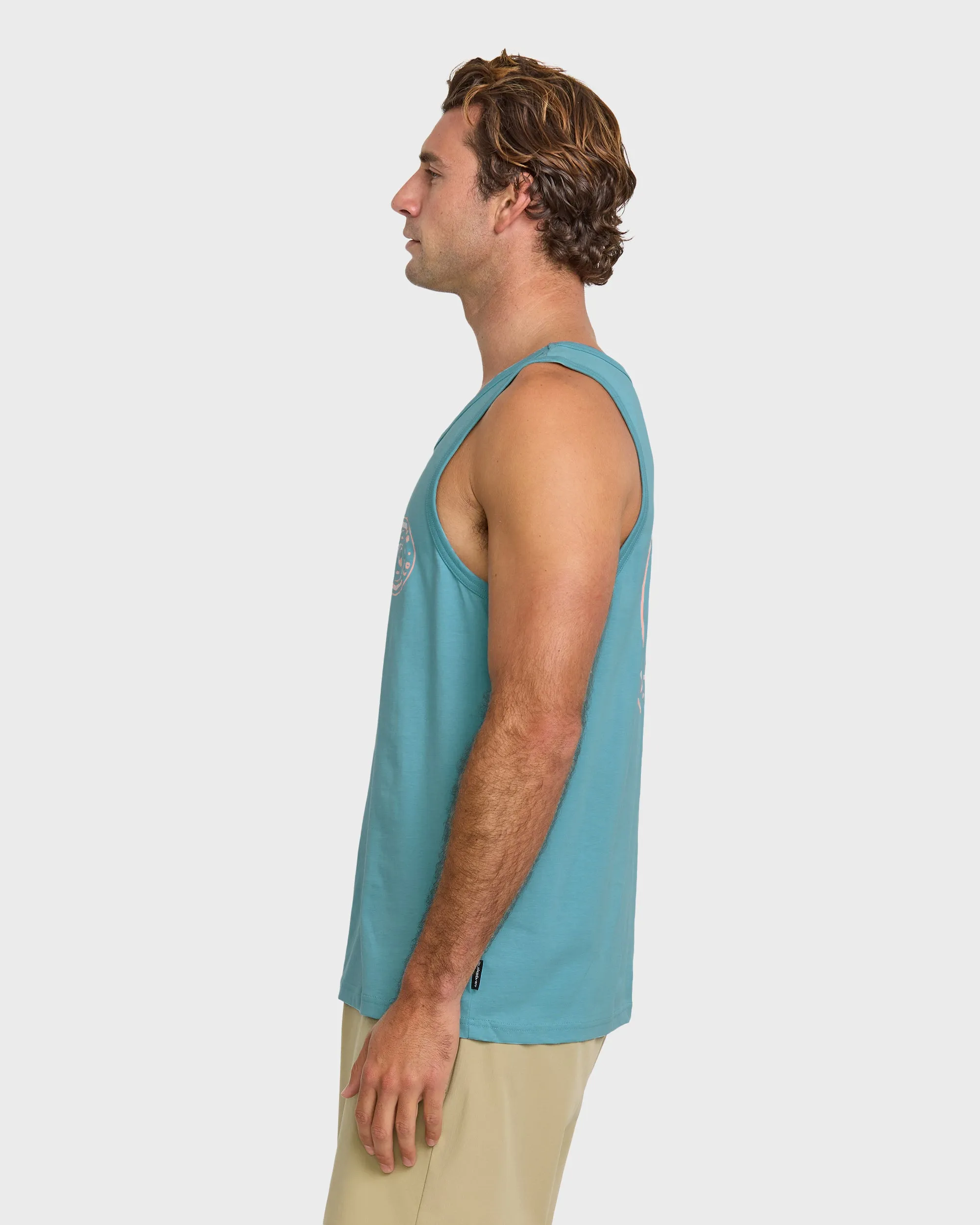 Bubbles Tank - Aqua Blue sold by Quiksilver product image thumbnail 4