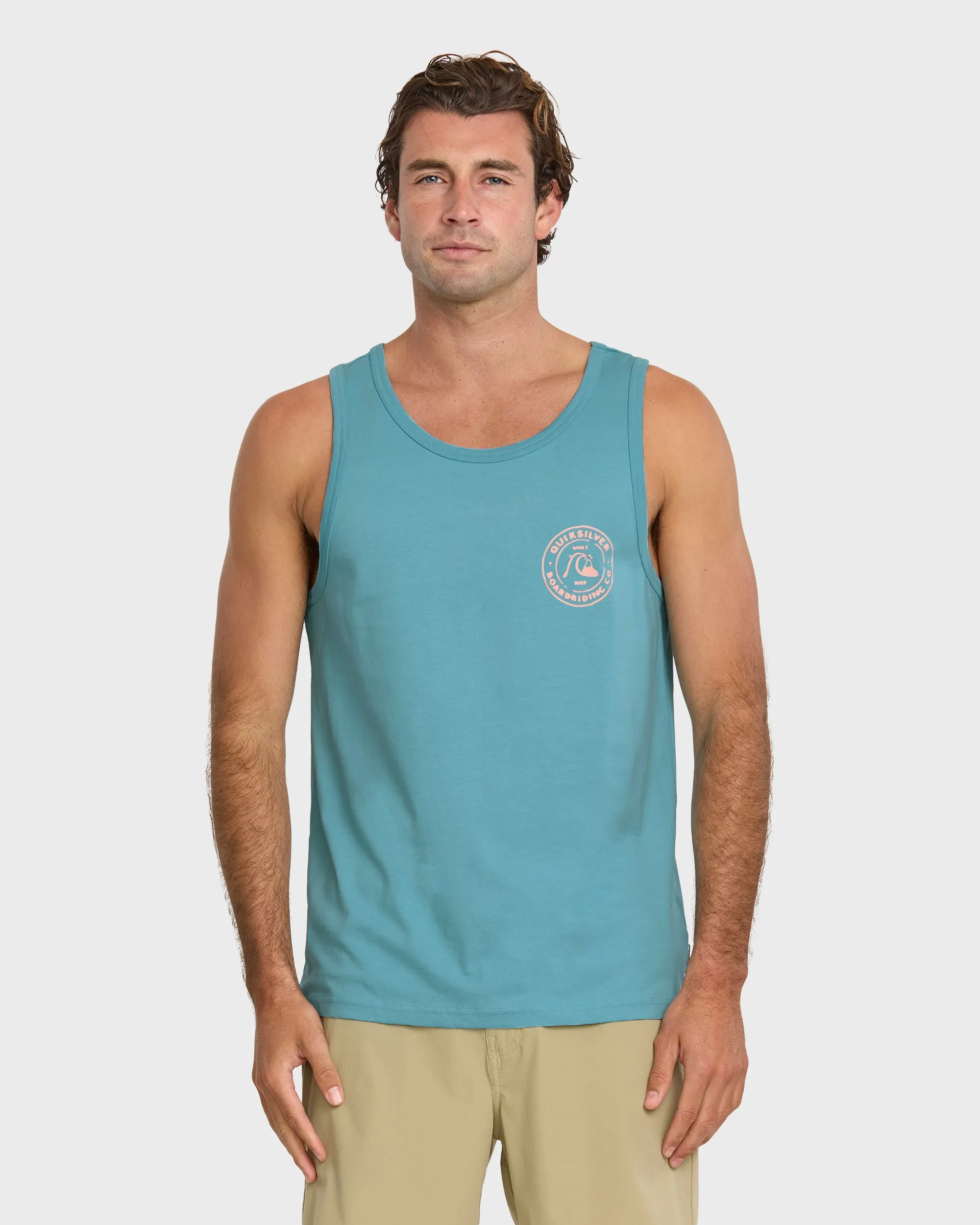 Bubbles Tank - Aqua Blue sold by Quiksilver