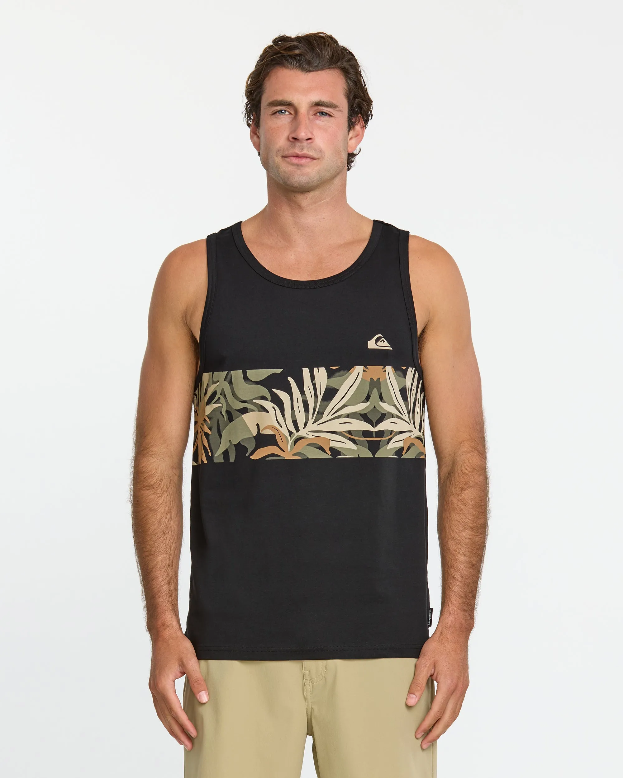 Blueweed Stripe Tank - Black sold by Quiksilver