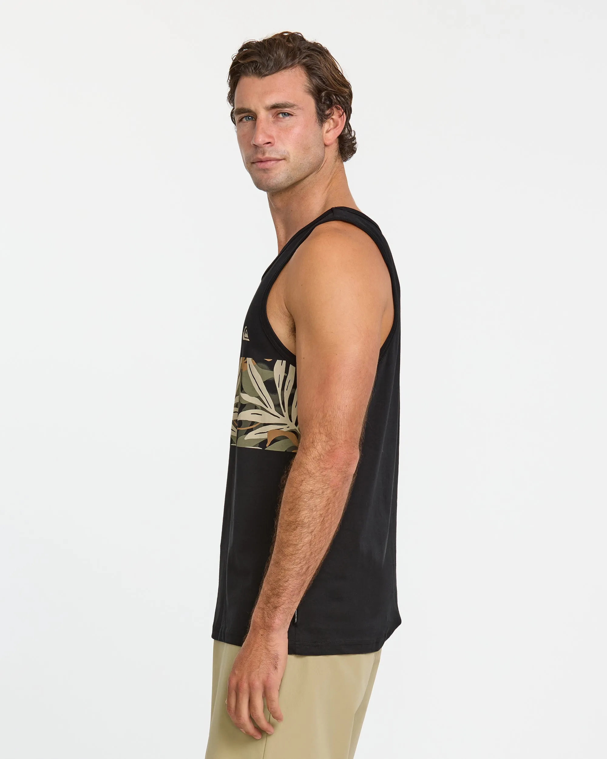 Blueweed Stripe Tank - Black sold by Quiksilver product image thumbnail 4