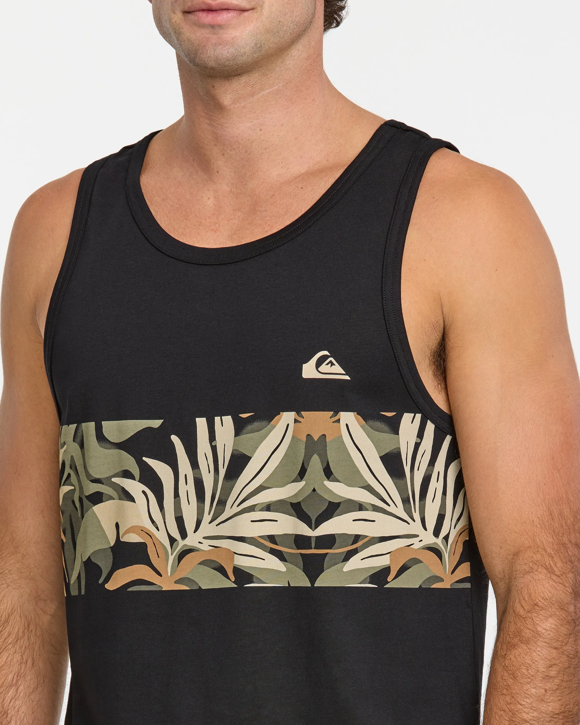 Blueweed Stripe Tank - Black sold by Quiksilver product image thumbnail 5