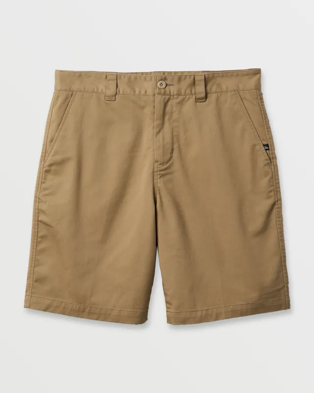 Union Stretch Shorts - Twill sold by Quiksilver