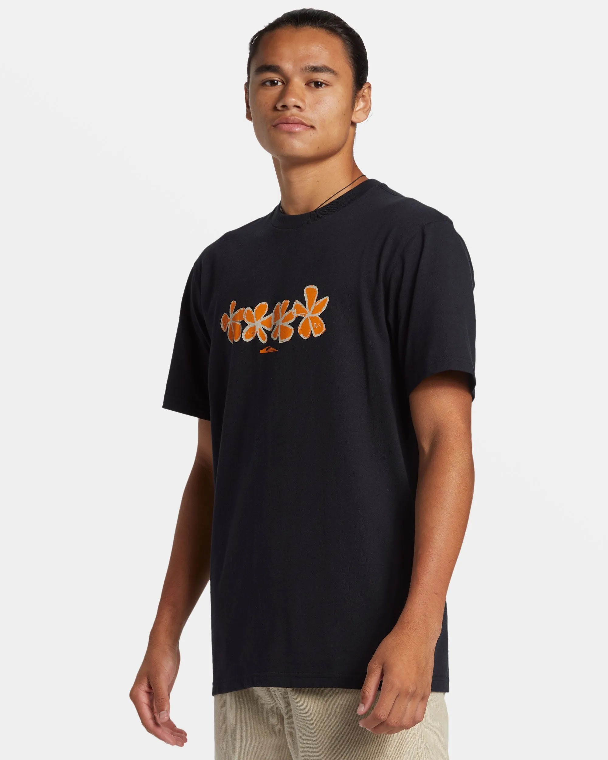 Four Flowers T-Shirt - Black sold by Quiksilver product image thumbnail 4