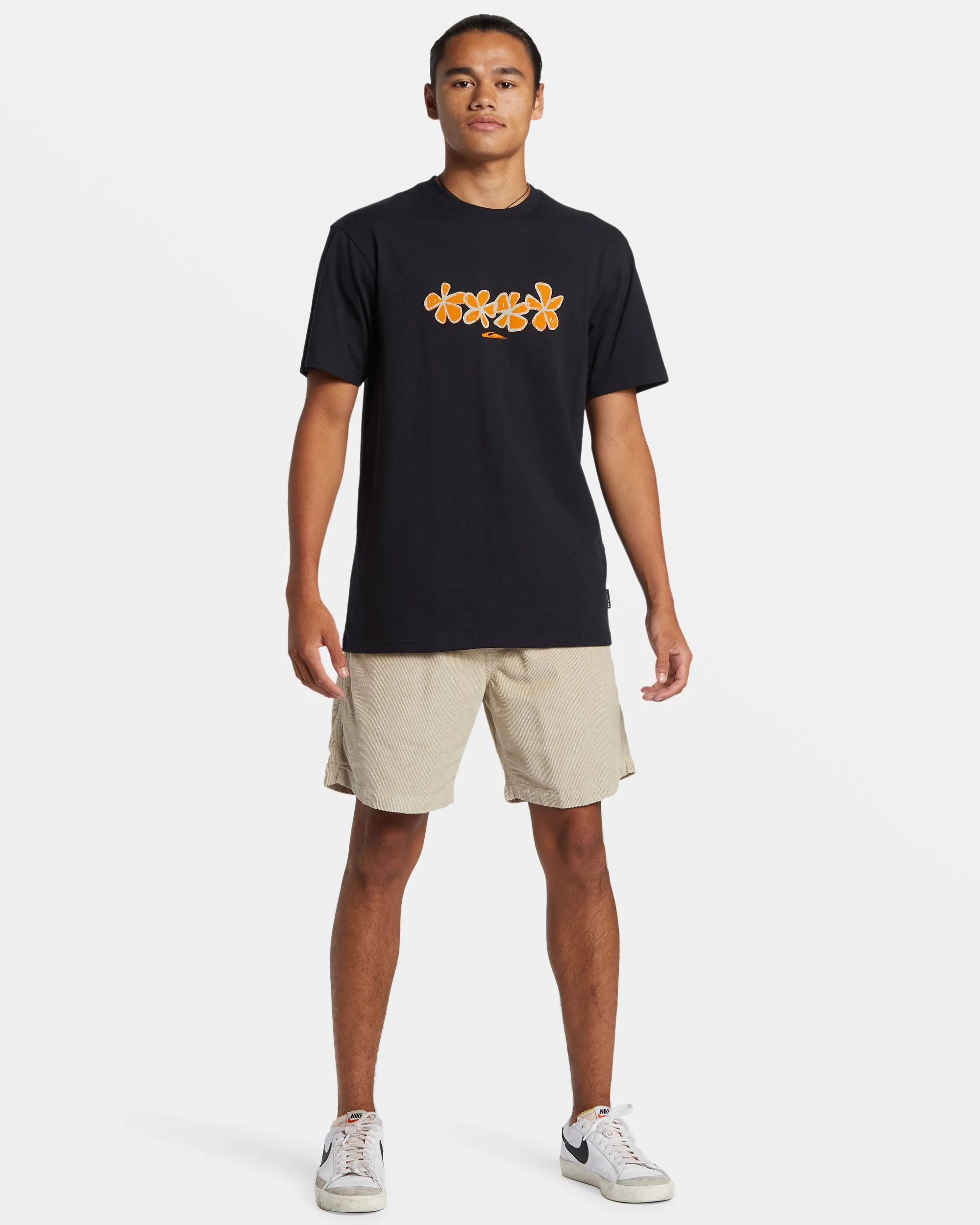 Four Flowers T-Shirt - Black sold by Quiksilver product image thumbnail 3