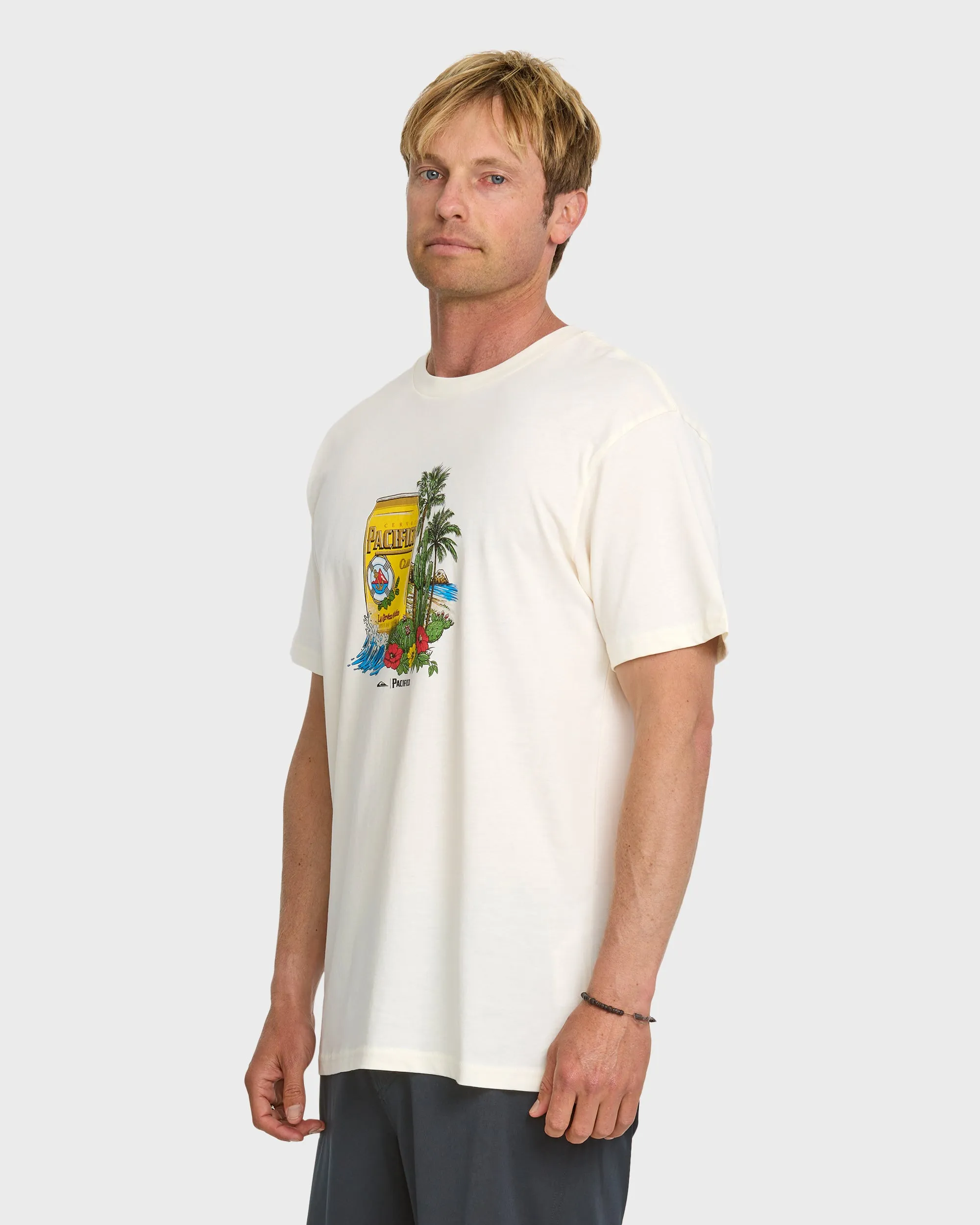 Quiksilver x Pacifico Sunstroke T-Shirt - Tofu sold by Quiksilver product image thumbnail 5
