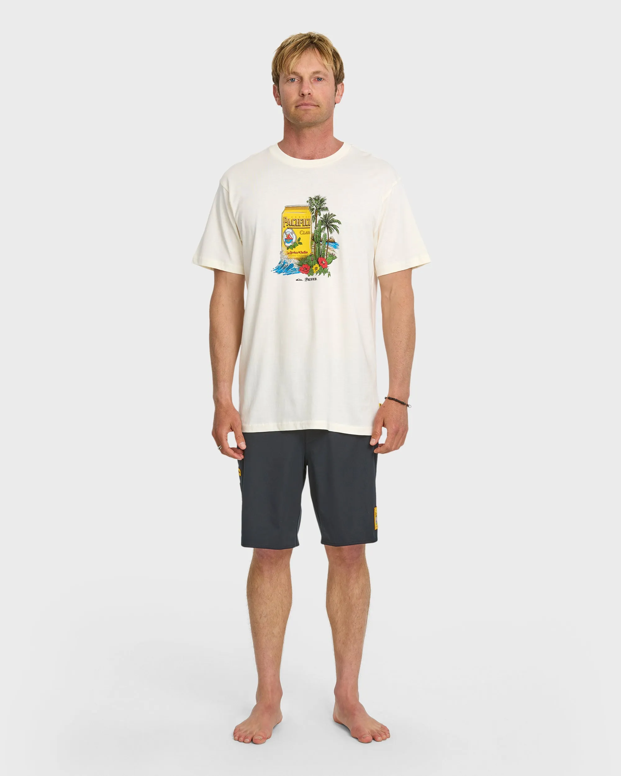 Quiksilver x Pacifico Sunstroke T-Shirt - Tofu sold by Quiksilver product image thumbnail 4