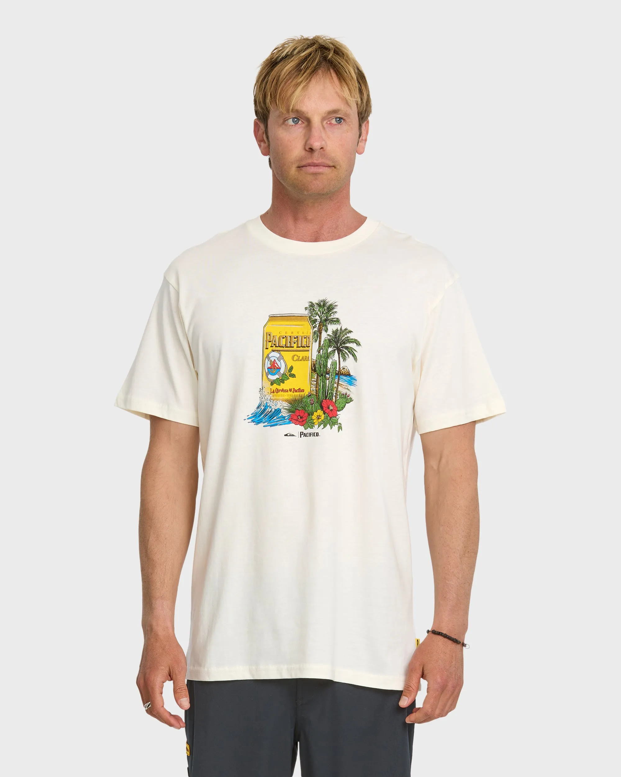 Quiksilver x Pacifico Sunstroke T-Shirt - Tofu sold by Quiksilver product image thumbnail 2