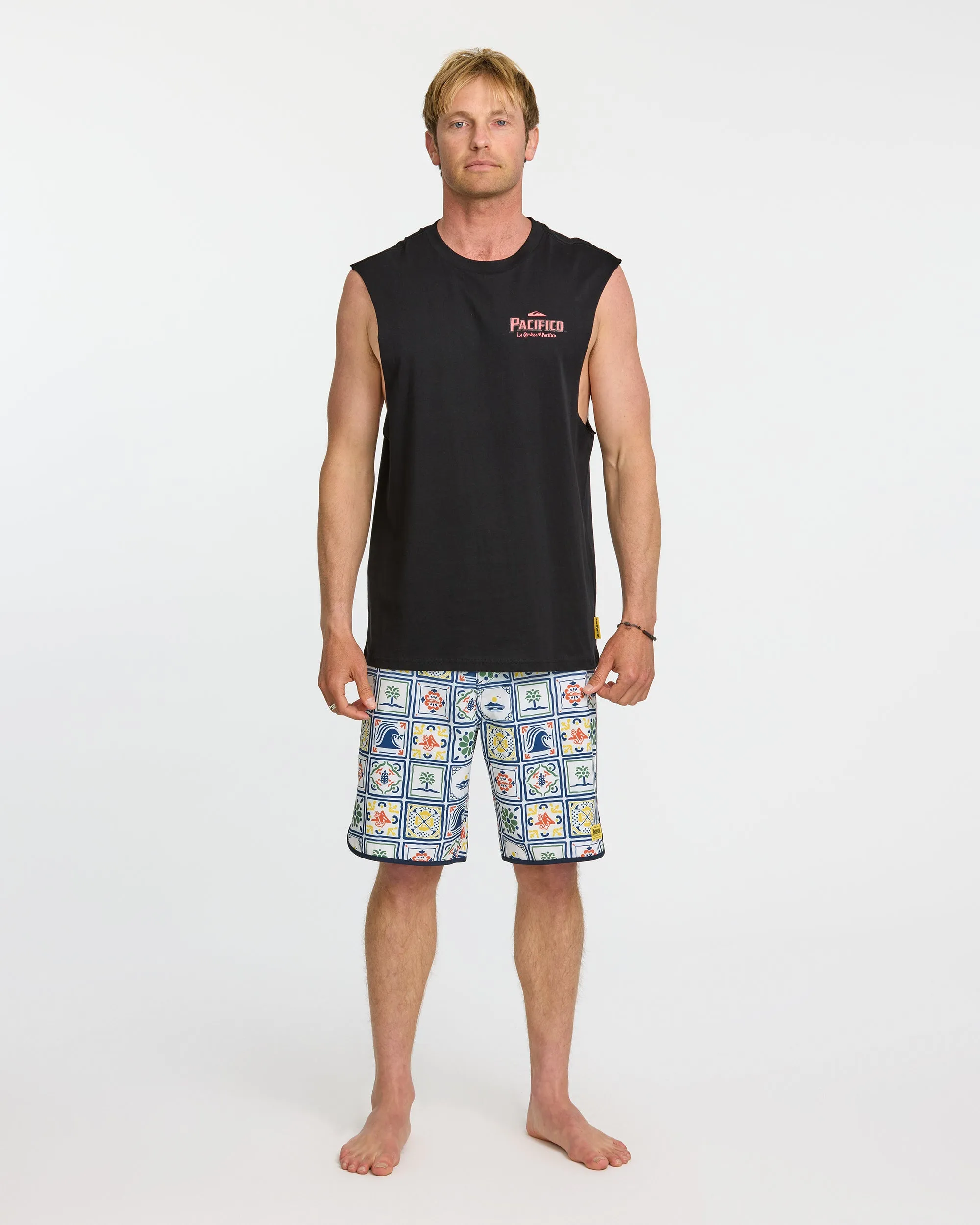 Quiksilver x Pacifico Search For Beauty Muscle Tee - Black sold by Quiksilver product image thumbnail 4