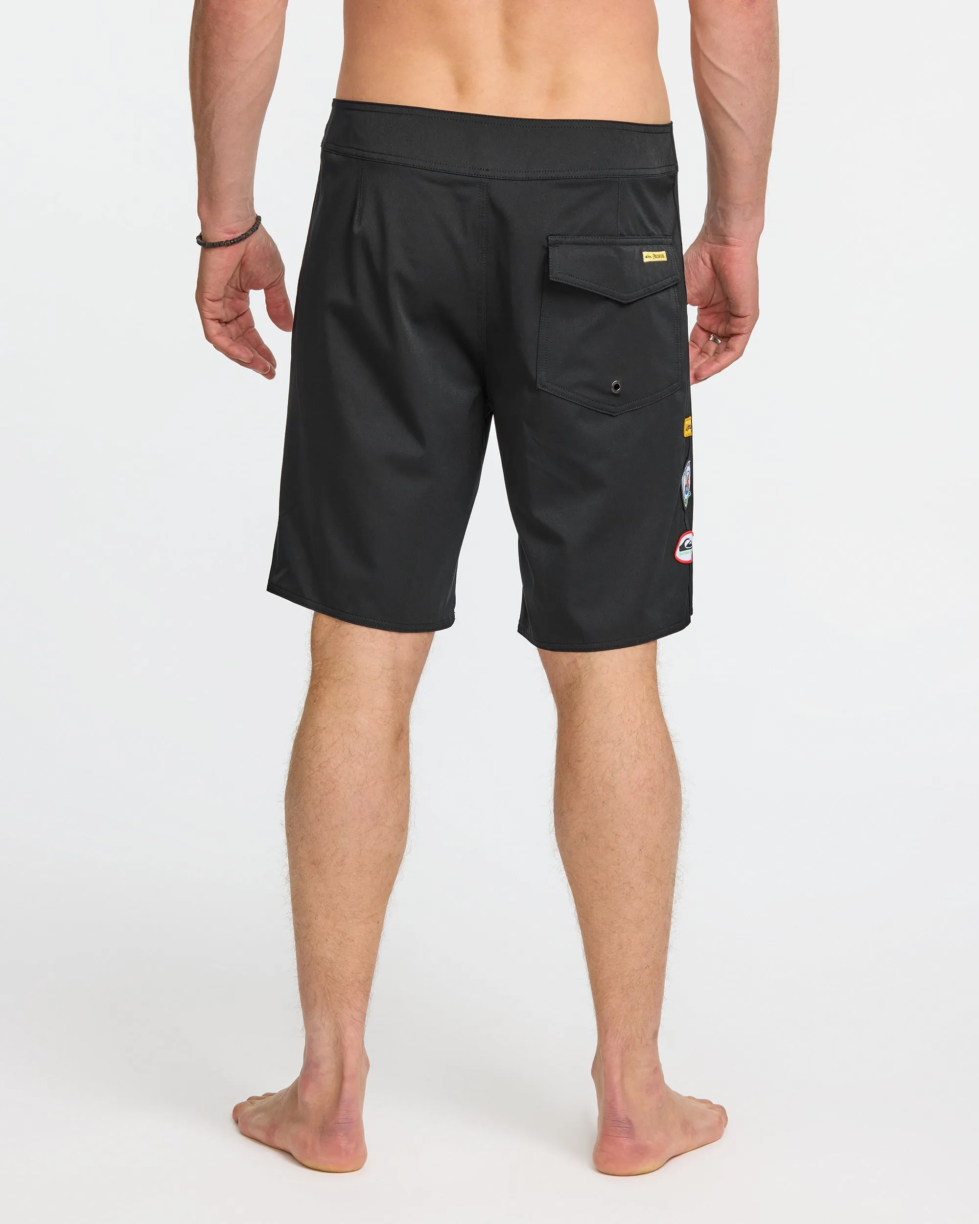 Quiksilver x Pacifico Straight Leg 19" Boardshorts - Black sold by Quiksilver product image thumbnail 2