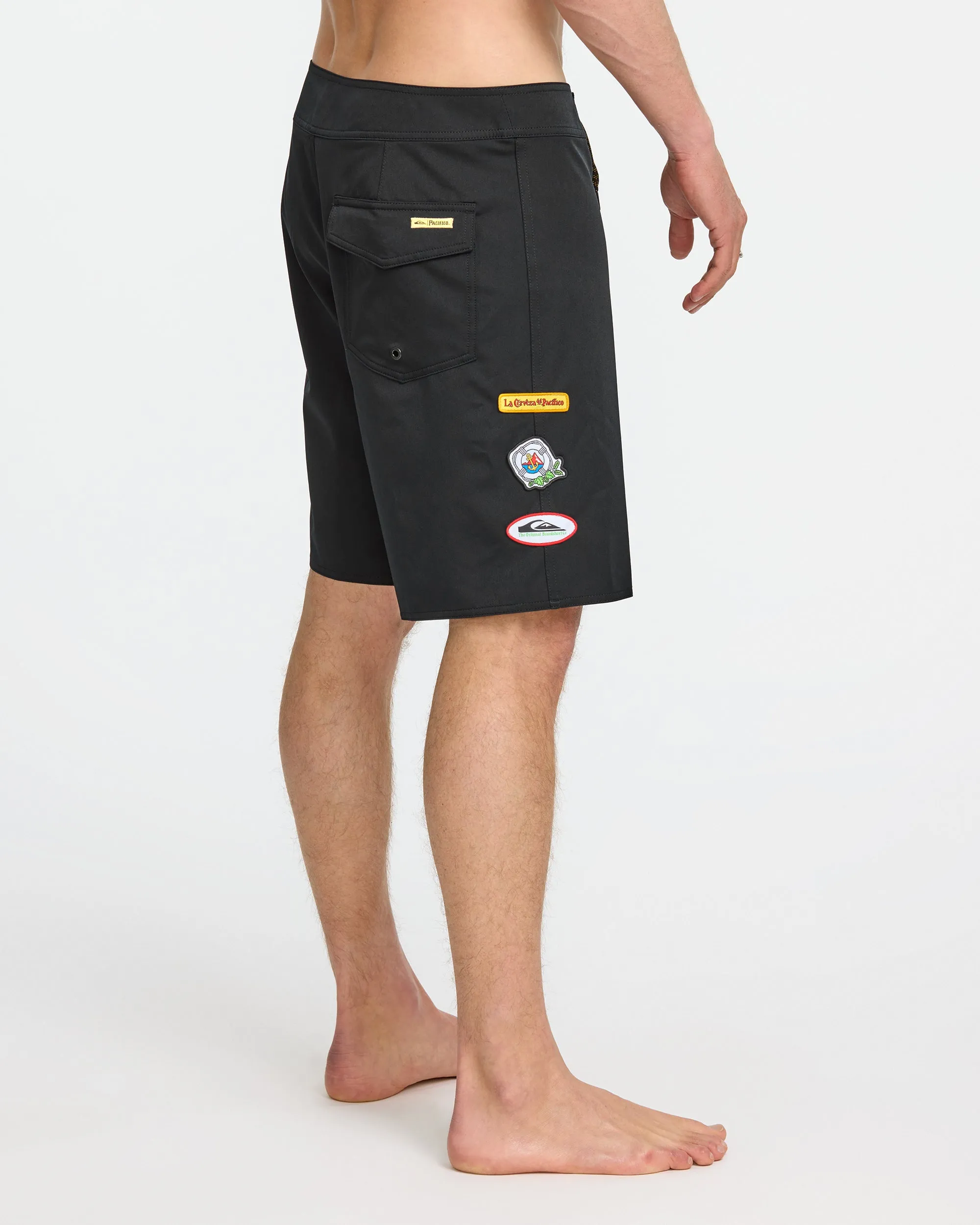 Quiksilver x Pacifico Straight Leg 19" Boardshorts - Black sold by Quiksilver product image thumbnail 4