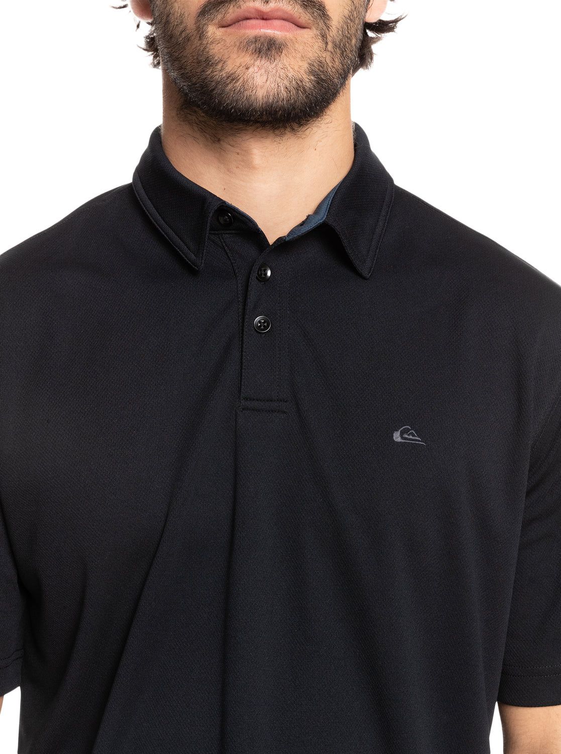 Waterman Water Short Sleeve Polo Shirt - Black sold by Quiksilver product image thumbnail 4