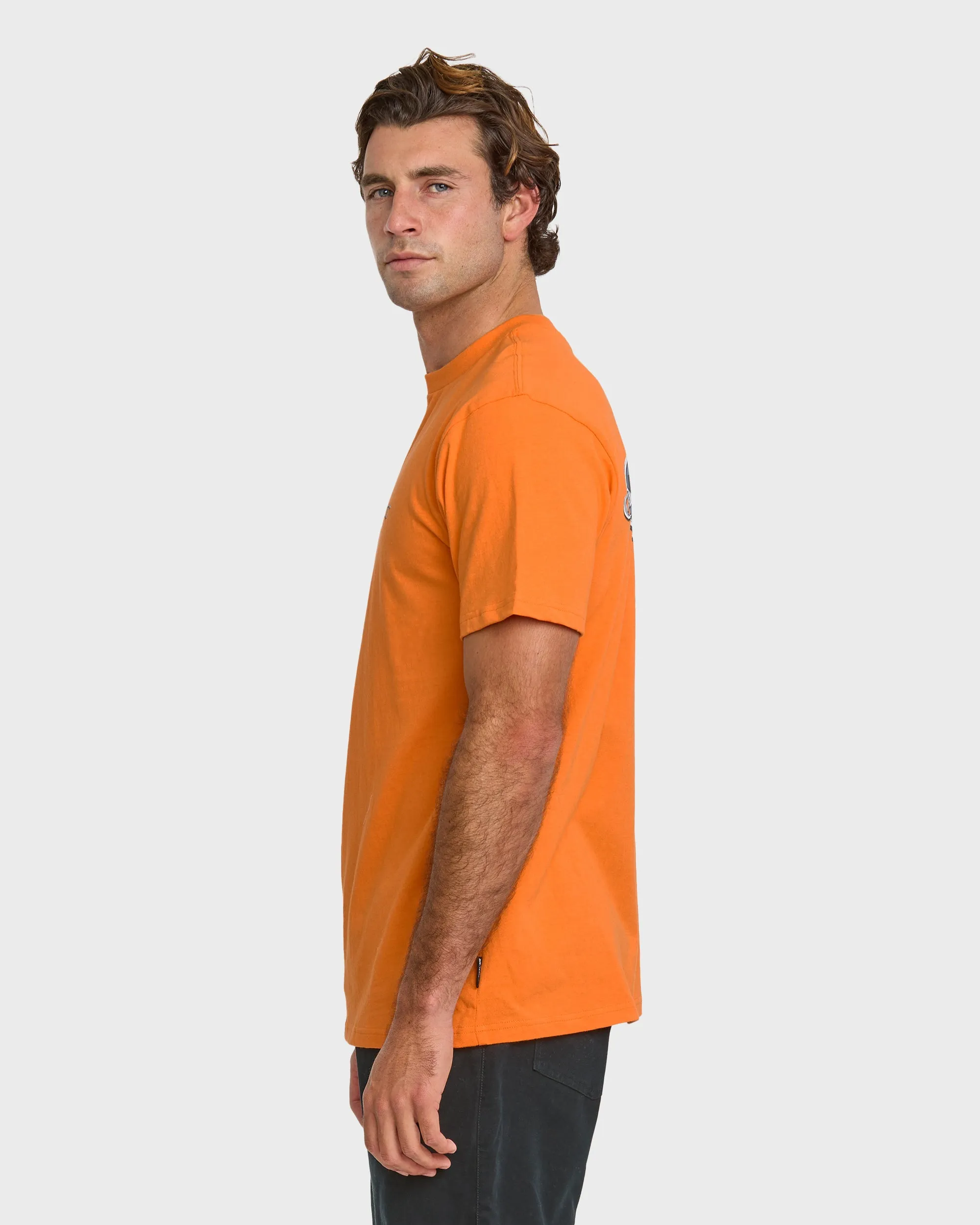 Chrome English Mercury T-Shirt - Orange sold by Quiksilver product image thumbnail 4